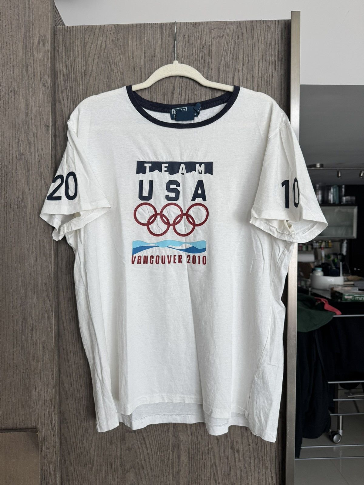 Polo Ralph Lauren Vintage Polo Ralph Lauren USA Olympics Tshirt Size US XL / EU 56 / 4 - 1 Thumbnail