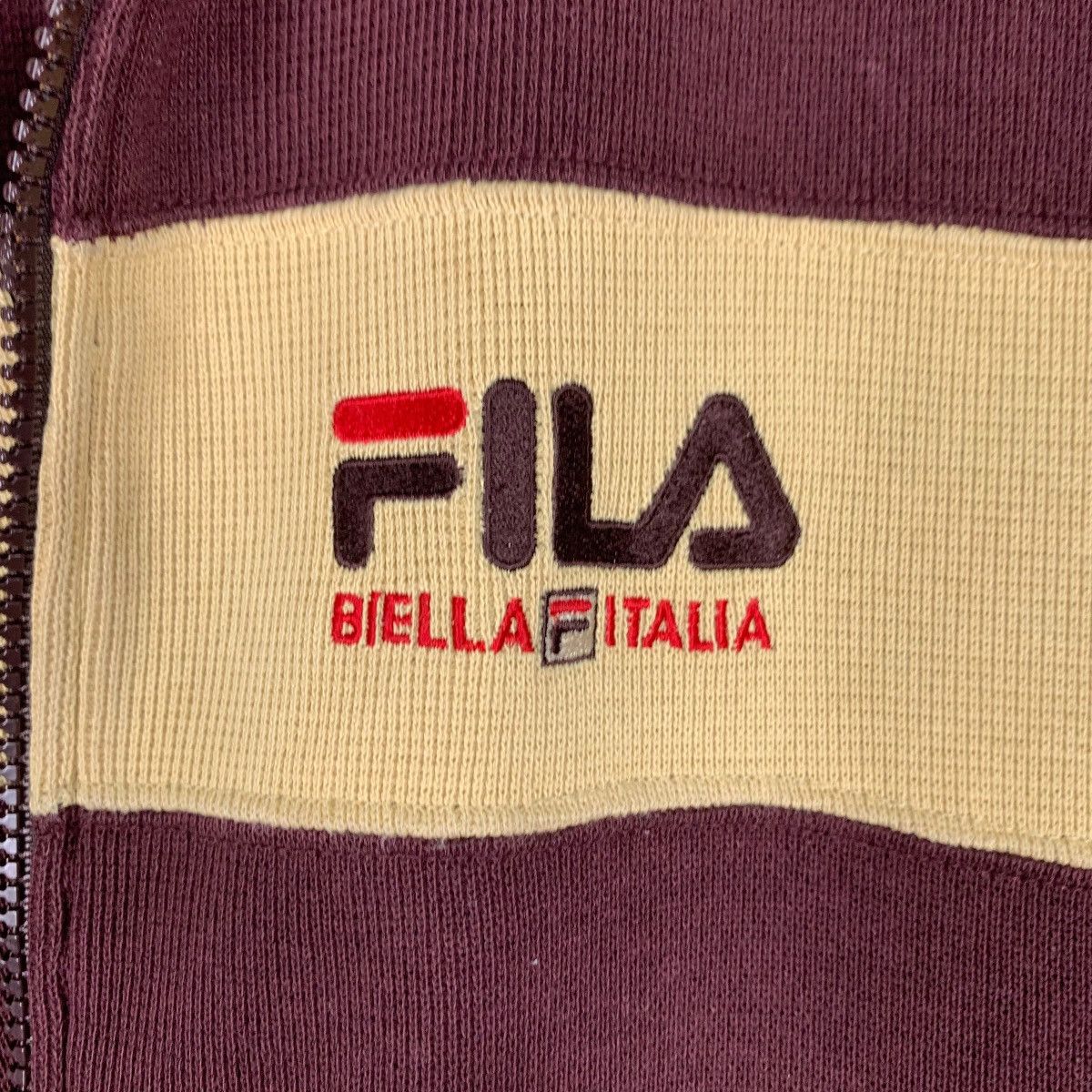 Fila FILA Embroidery Logo Colorblock Sweater Jacket #1267-C57 Size US L / EU 52-54 / 3 - 13 Thumbnail