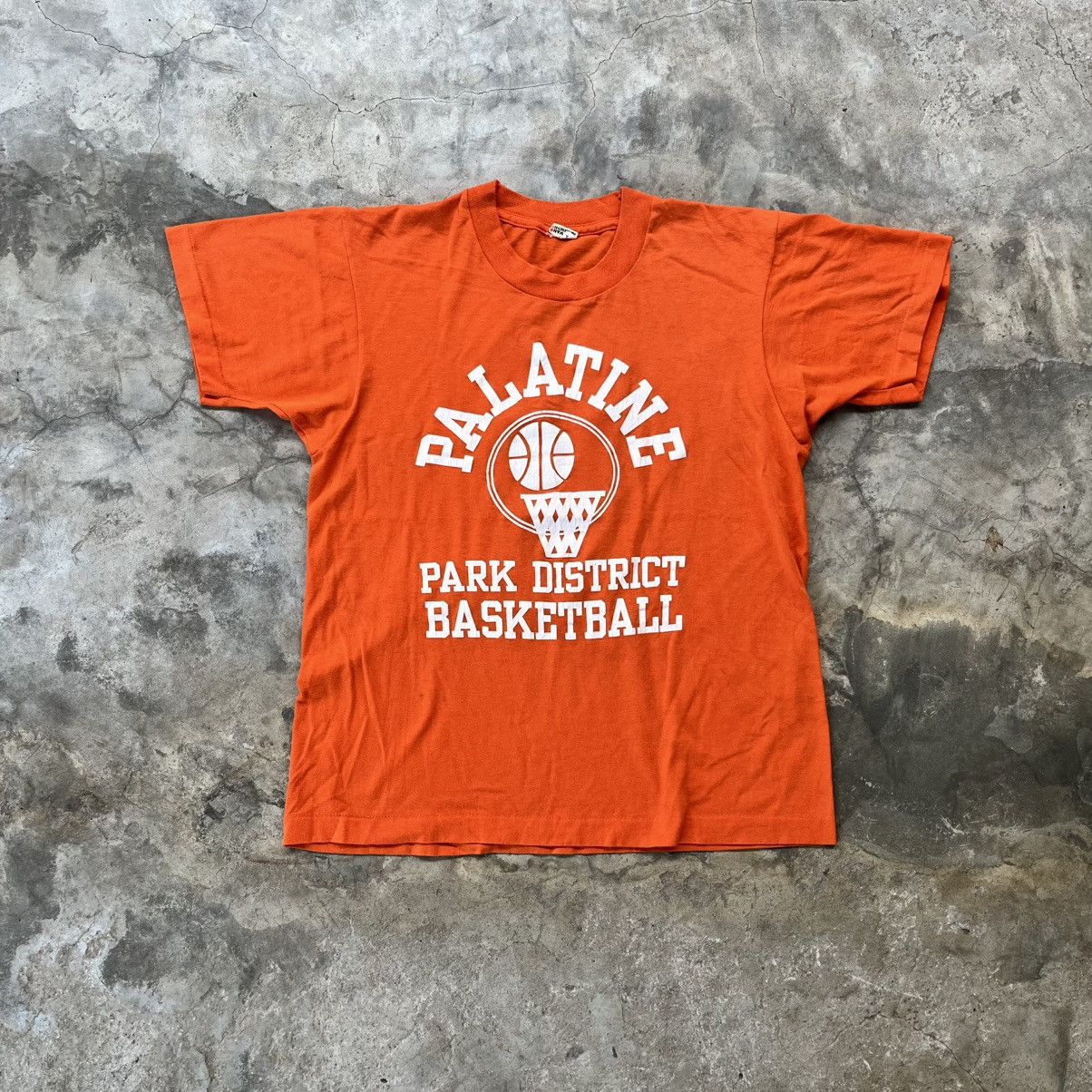 Vintage 1980s Palatine Park District Basketball tee Size US XXS / EU 40 - 1 Thumbnail