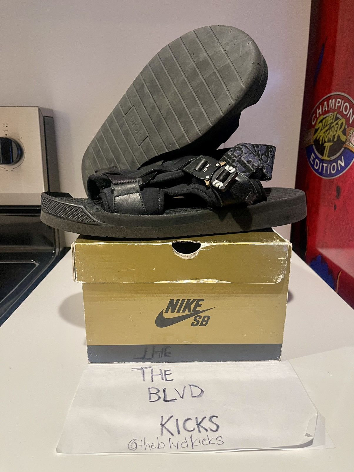 Alyx × Dior 1017 ALYX 9SM x Dior Alpha Oblique Sandals Size US 13 / EU 46 - 2 Thumbnail