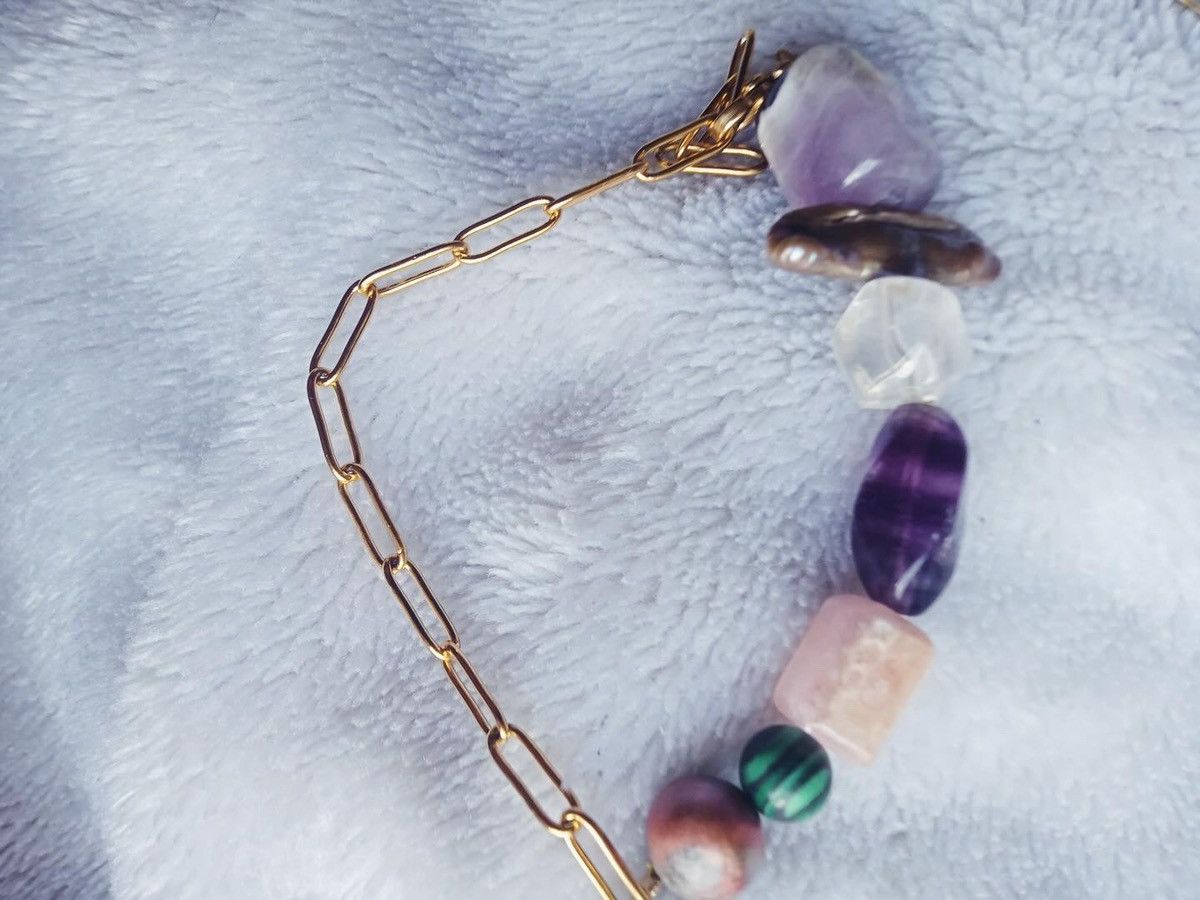 Other Gem stone hand made bracelet Size ONE SIZE - 18 Thumbnail
