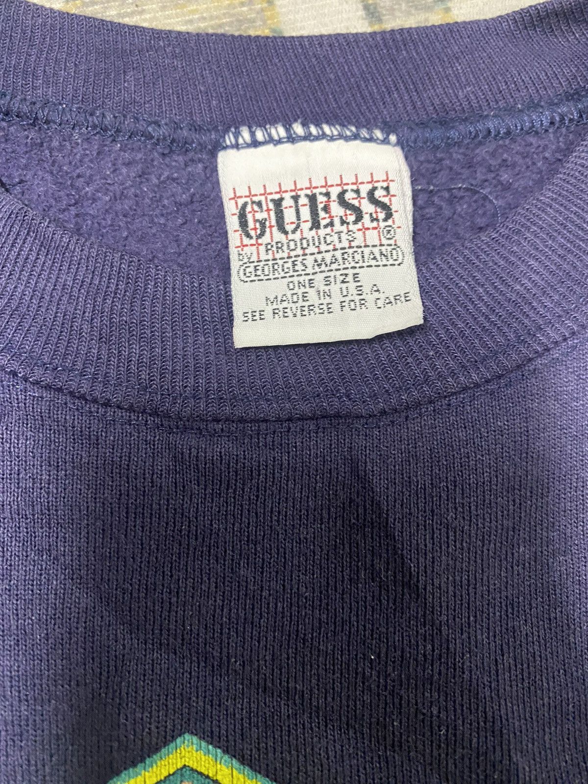Guess Vintage 90s Georges Marciano Sweatshirt Size US L / EU 52-54 / 3 - 13 Thumbnail
