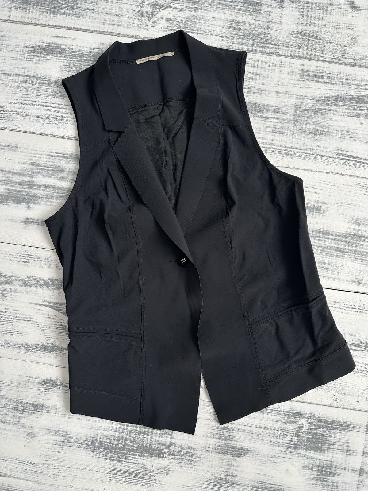 Marithe + Francois Girbaud MARITHE FRANCOIS GIRBAUD Avant Garde Sleeveless Tank Vest Size M / US 6-8 / IT 42-44 - 1 Thumbnail