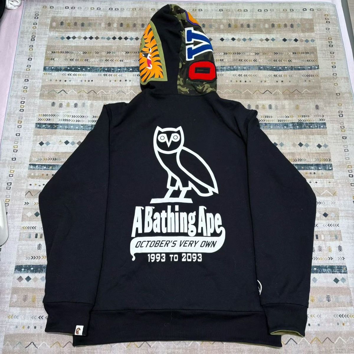 Bape BAPE OVO CAMO FULL ZIP HOODIE Size US XL / EU 56 / 4 - 2 Thumbnail
