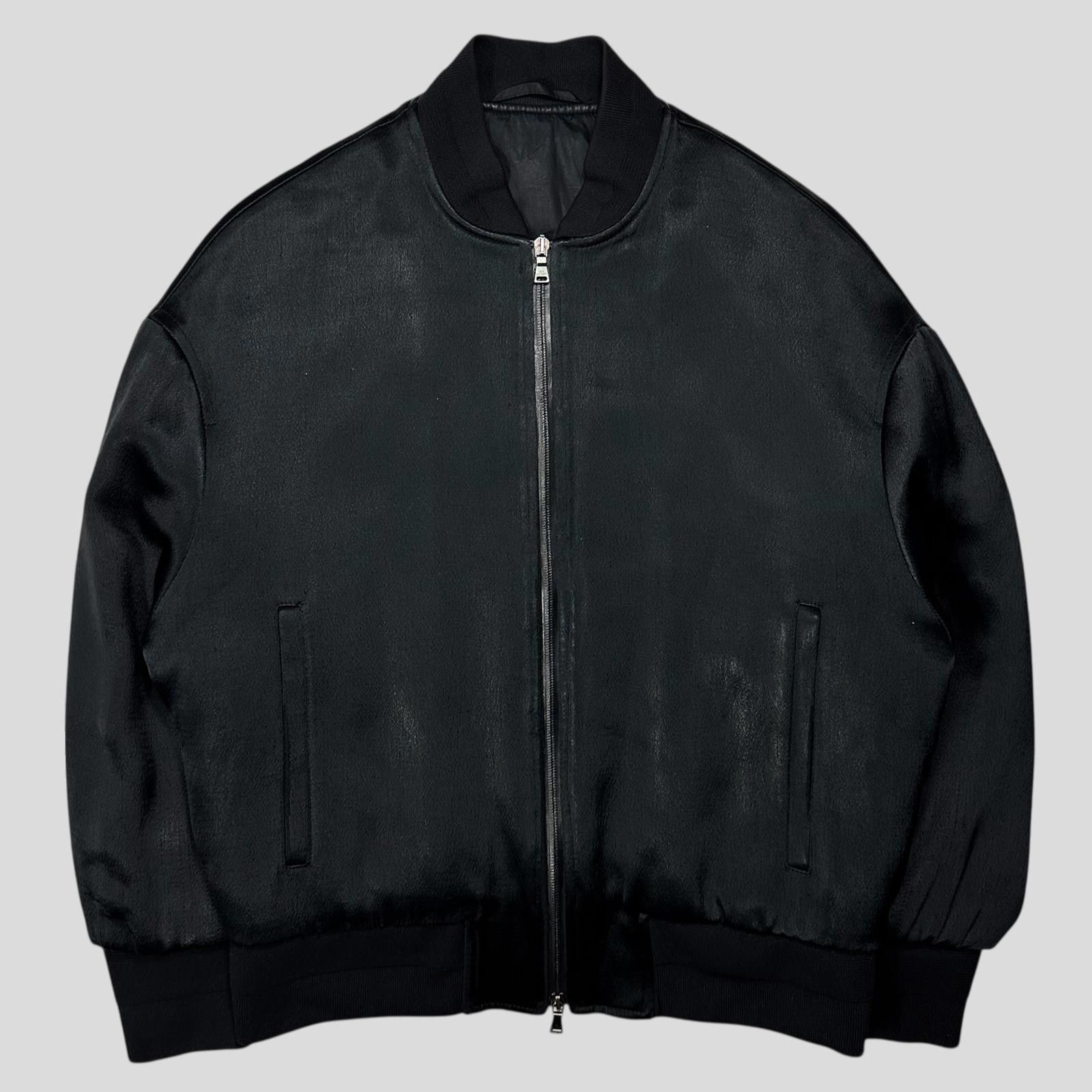 Neil Barrett Neil Barrett Textured Viscose Padded Bomber Jacket - S/M Size US S / EU 44-46 / 1 - 1 Thumbnail