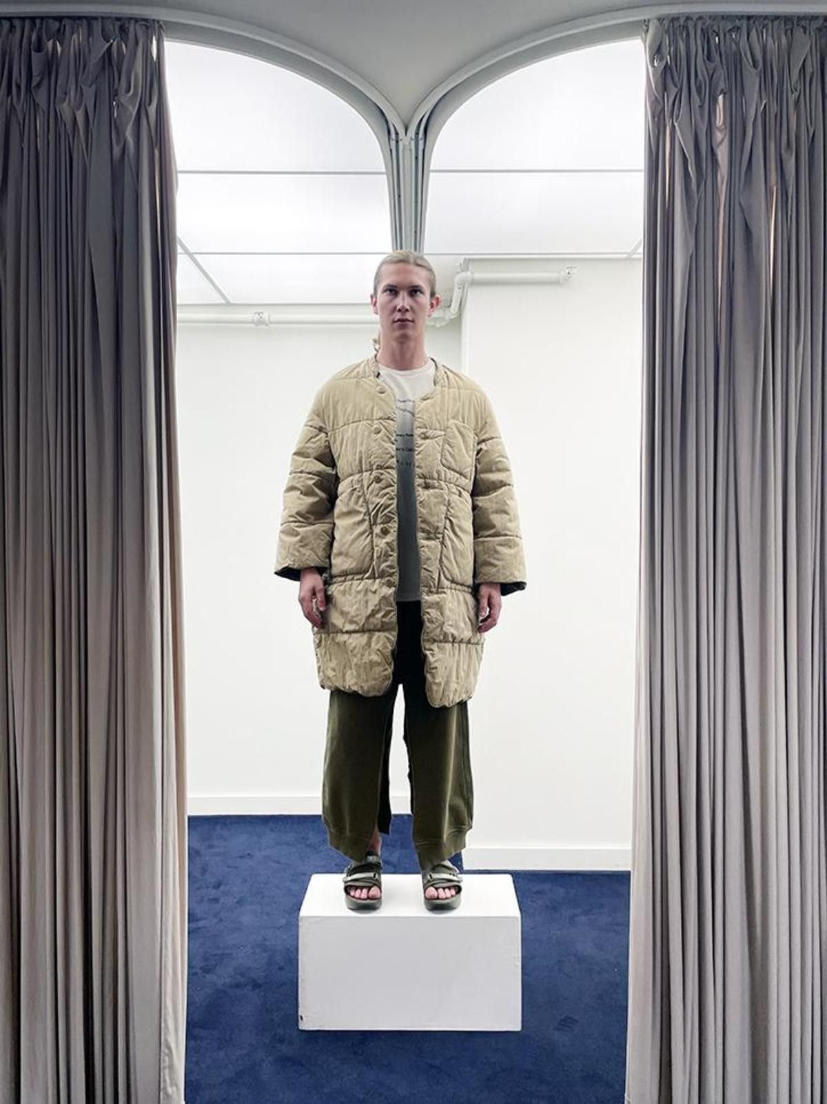 Kapital Kapital Ripstop Quilted Samu Coat - Khaki Green Size US L / EU 52-54 / 3 - 7 Thumbnail