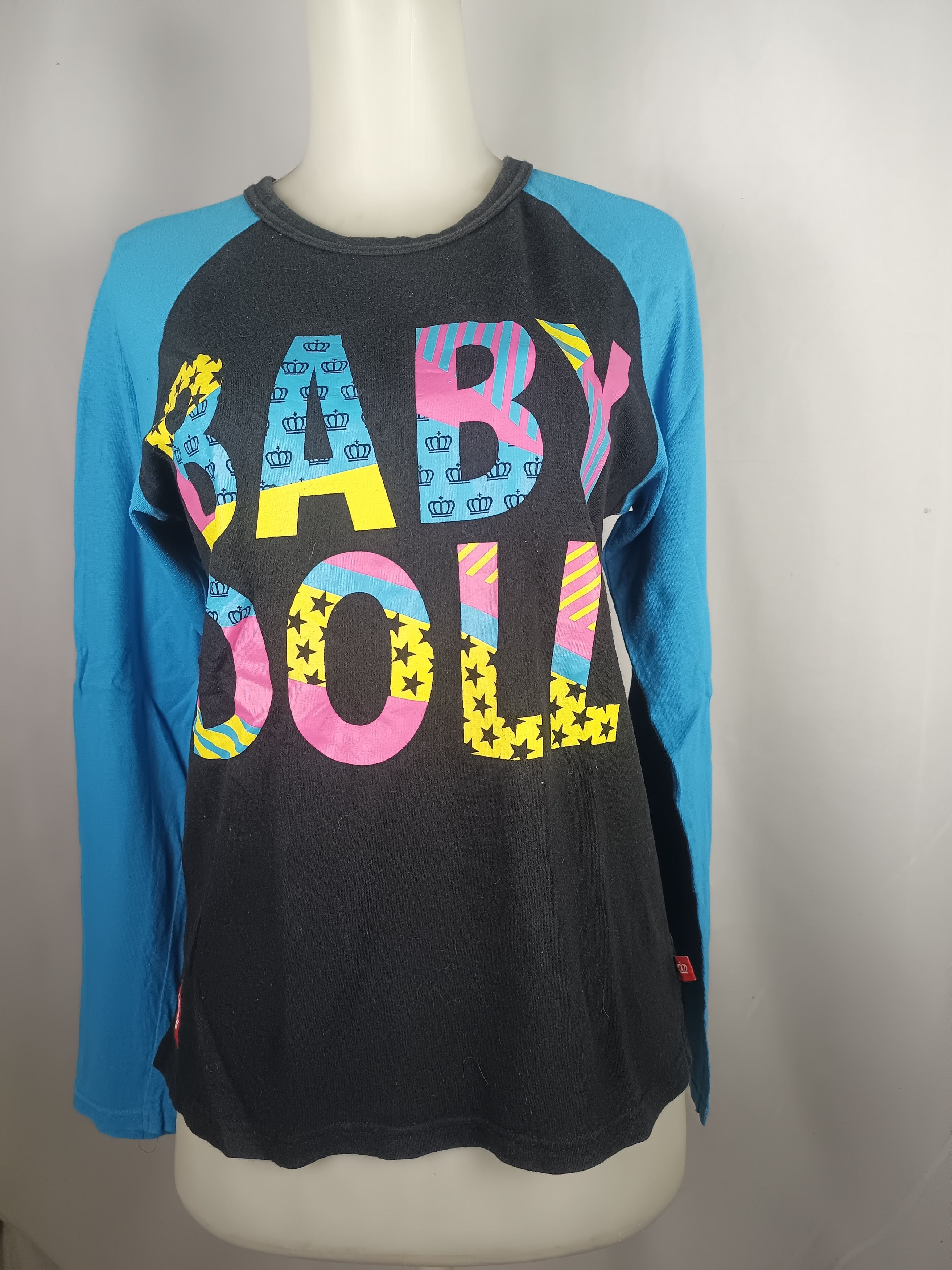 If Six Was Nine × Japanese Brand × Le Grande Bleu (L.G.B.) Baby Doll long Sleeve T-Shirt Size US M / EU 48-50 / 2 - 5 Thumbnail