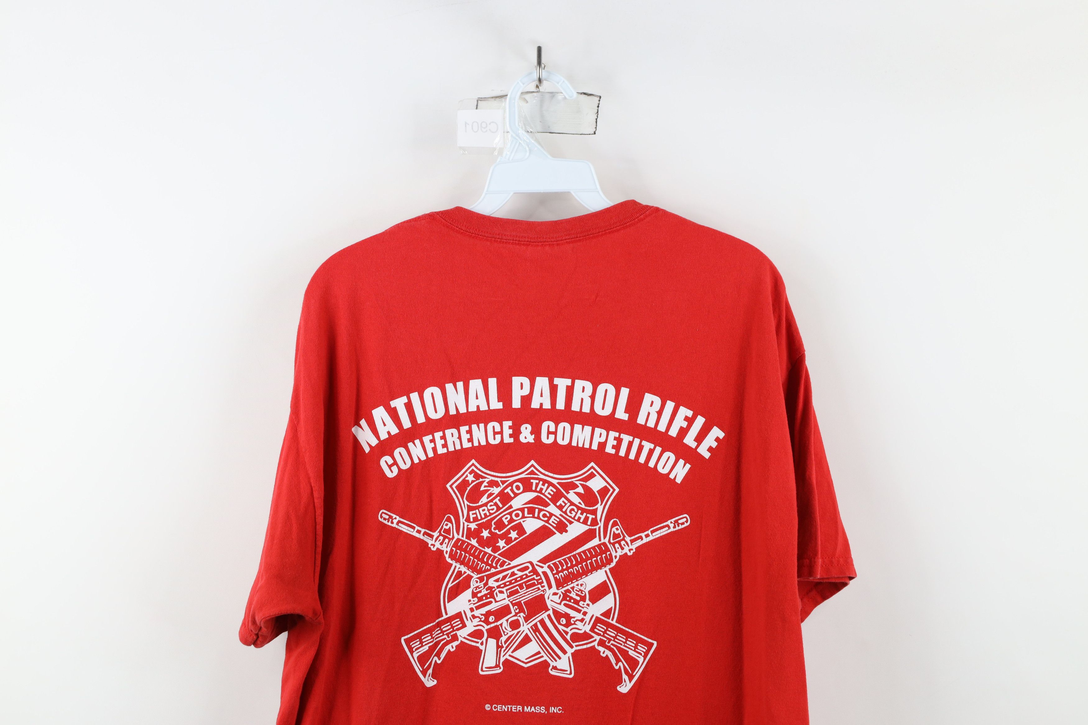 Vintage Vintage Y2K National Patrol Rifle Competition T-Shirt Red Size US L / EU 52-54 / 3 - 13 Thumbnail