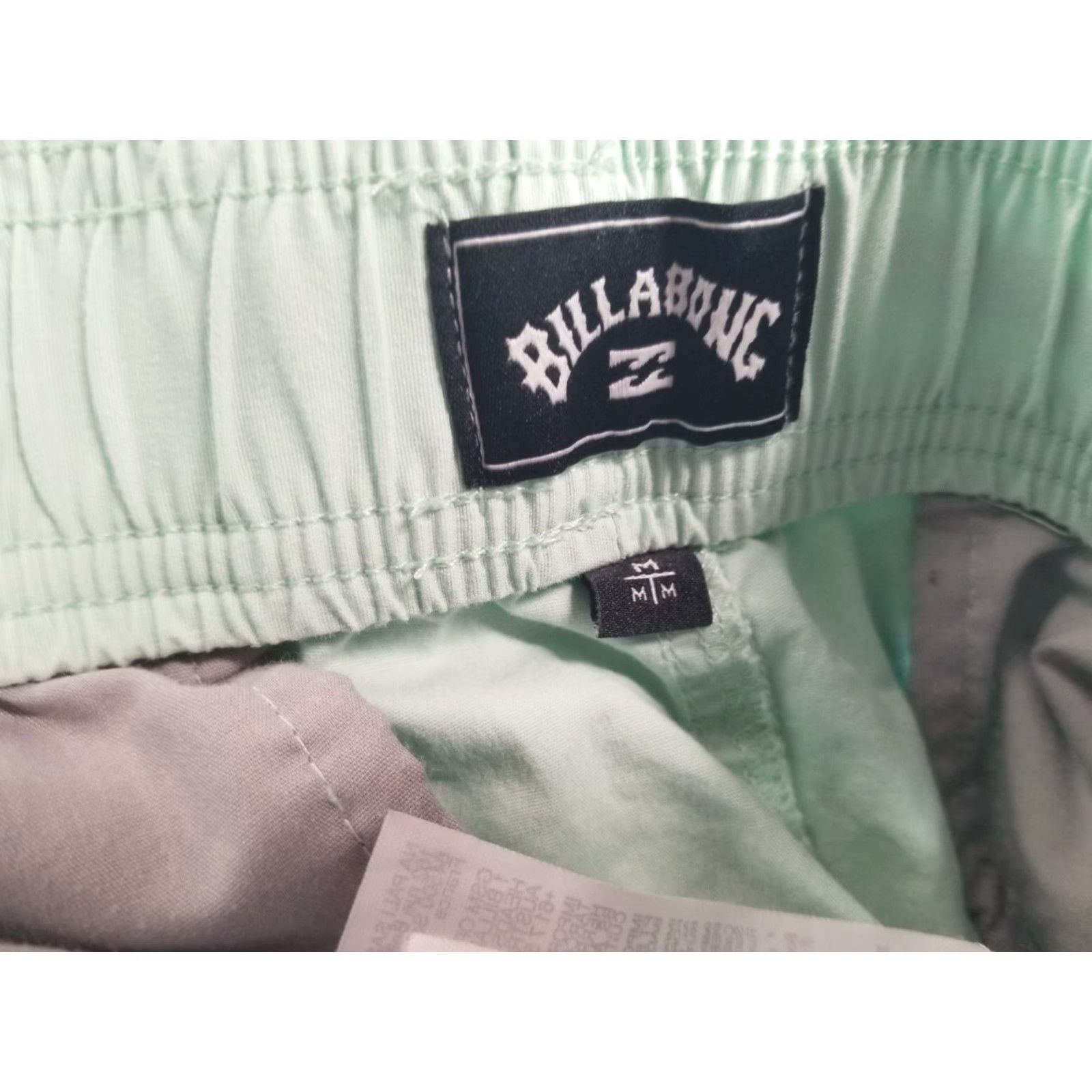 Billabong Billabong Board Shorts Mens Medium Green Swim Trunks Drawstring See All Pics Size US 31 - 7 Thumbnail