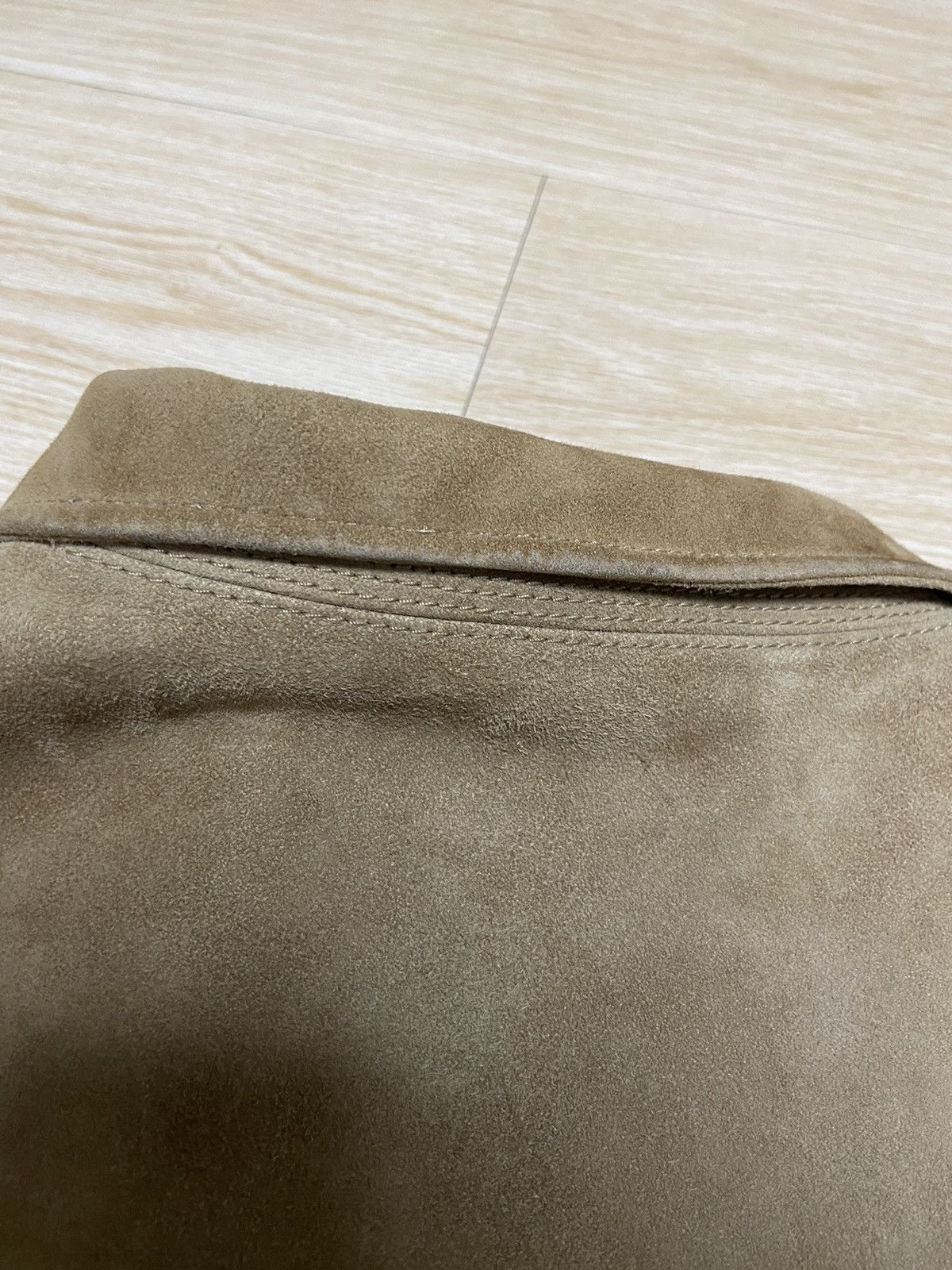 Saint Laurent Paris 54 Saint Laurent ss14 14ss aviator suede leather jacket Size US L / EU 52-54 / 3 - 9 Thumbnail