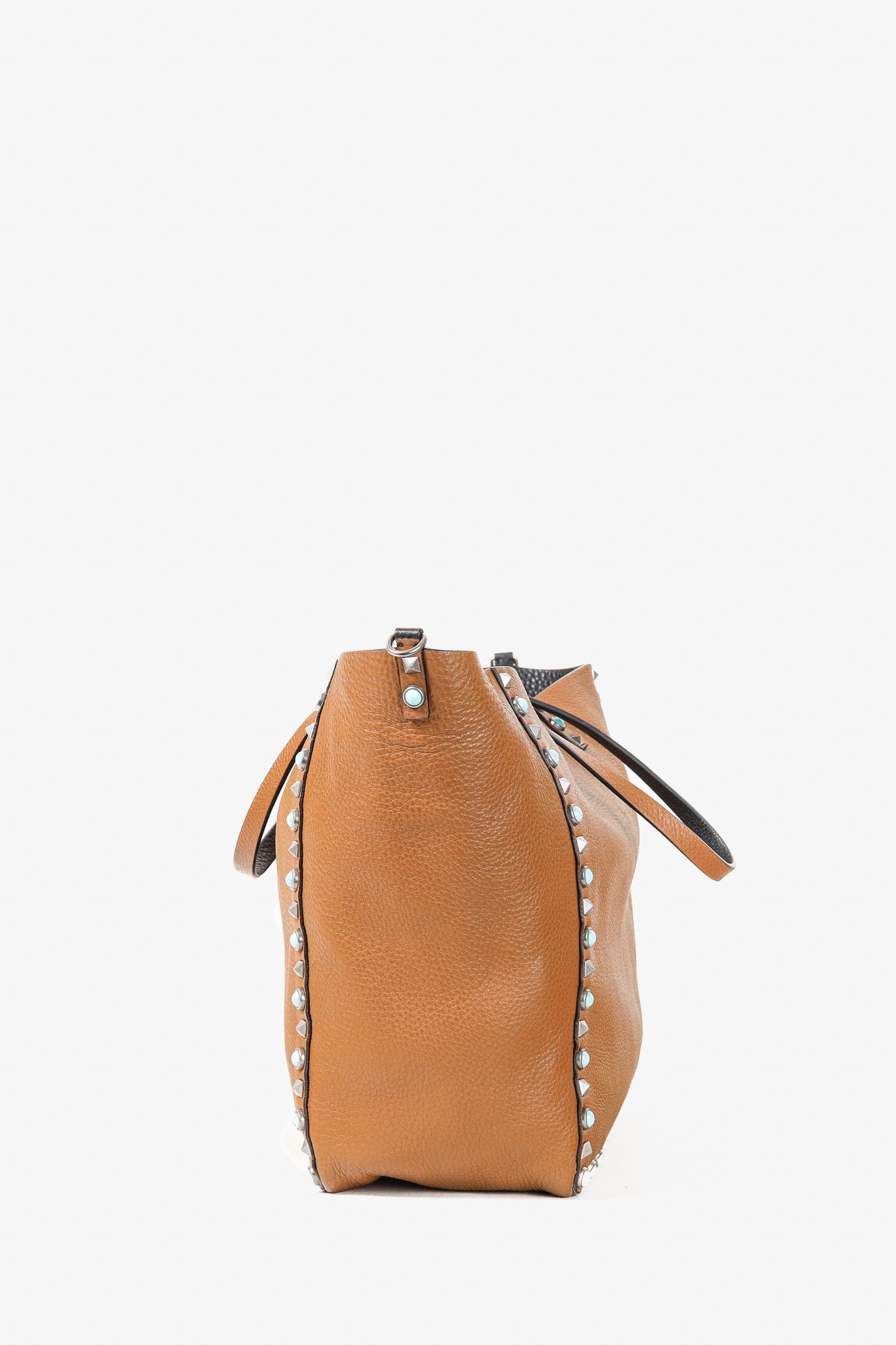 Valentino Valentino Garavani R/16 Reversible Studded Rockstud Tote Size ONE SIZE - 13 Thumbnail