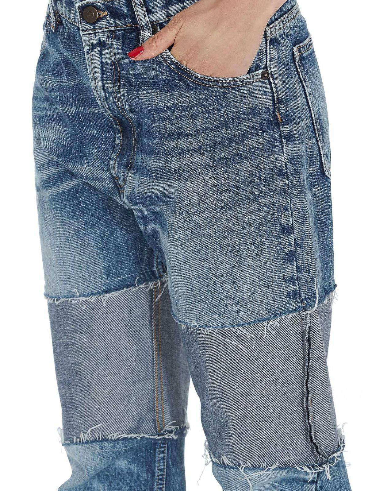 Maison Margiela o1y0625 Denim Pant in Blue Size 27" / US 4 / IT 40 - 2 Thumbnail