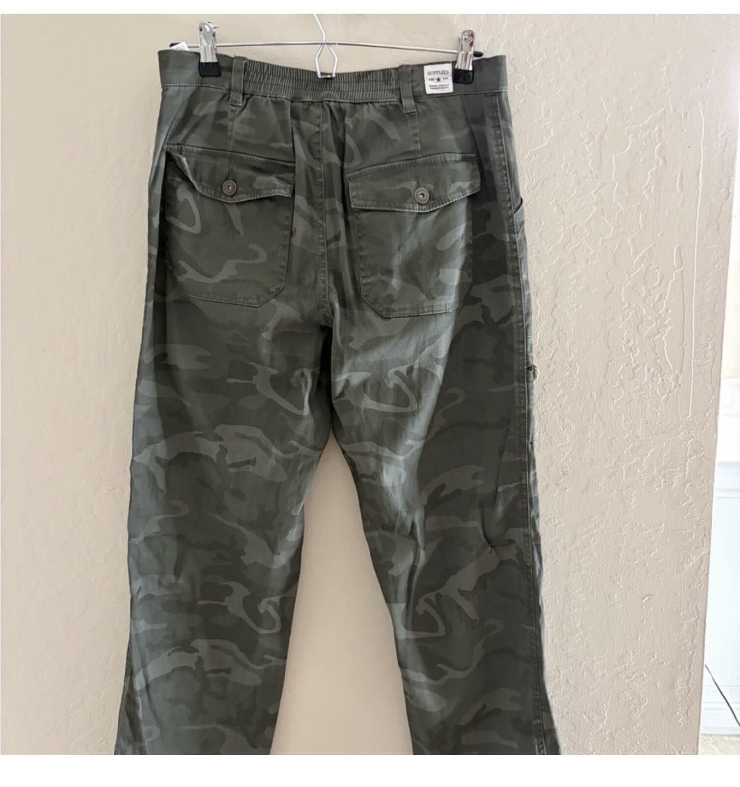 Other NWOT SUPPLIES Stylish Women's Camouflage Ankle Pants Size 30" / US 8 / IT 44 - 6 Thumbnail