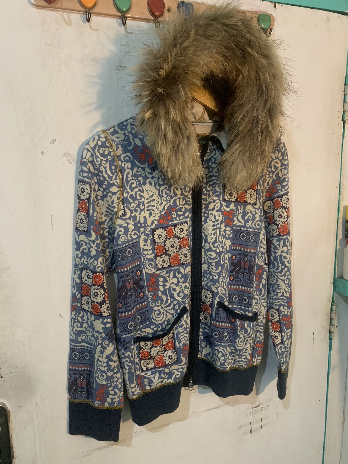Hysteric Glamour × If Six Was Nine × Le Grande Bleu (L.G.B.) Japanese Navajo Fur Hoodie Size US S / EU 44-46 / 1 - 2 Thumbnail