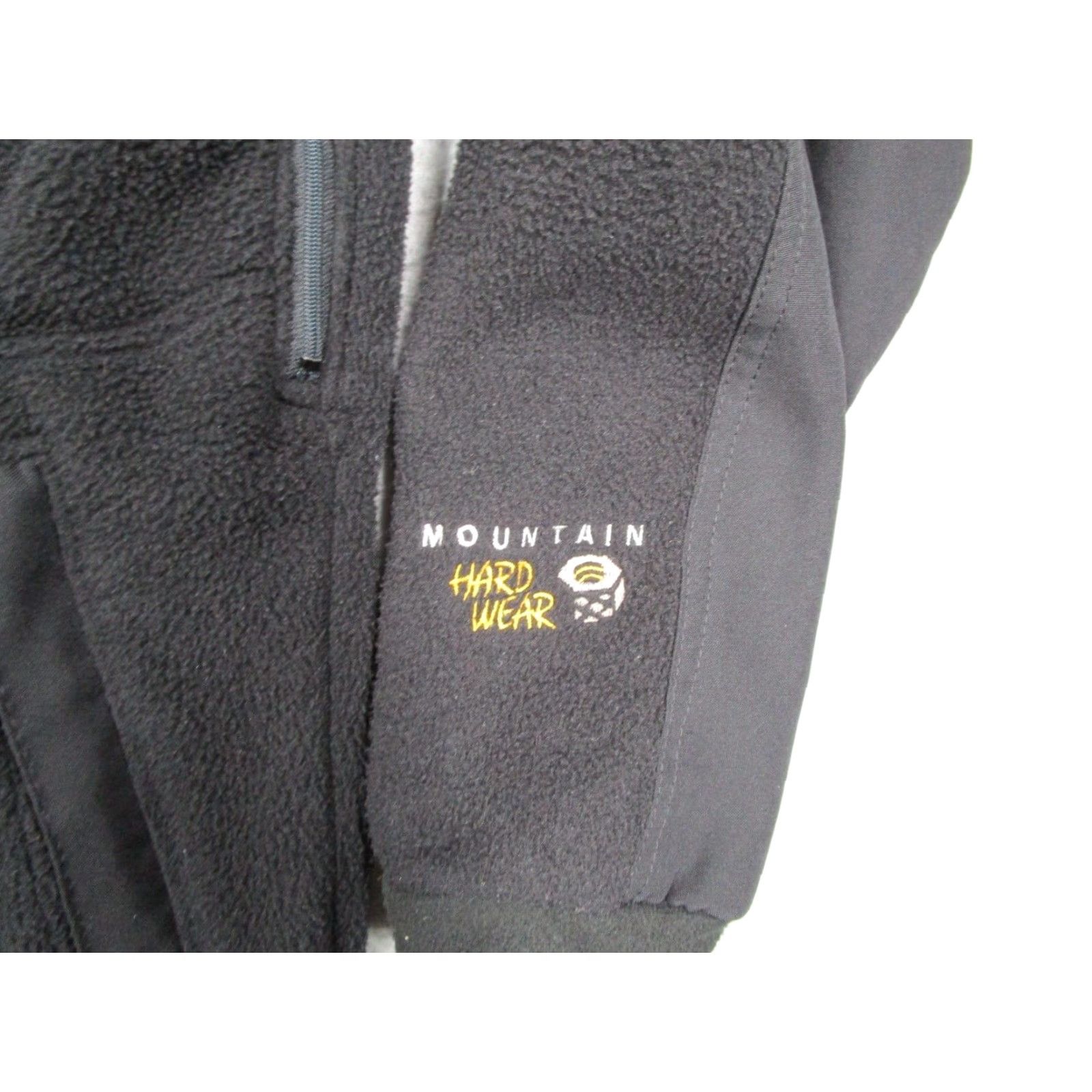 Mountain Hardwear VINTAGE Mountain Hardwear Jacket Womens 10 Black Polartec Full Zip USA Jacket Women Black Full Zip Pockets Wind-Resistant All Seasons Logo USA Size L / US 10 / IT 46 - 6 Thumbnail
