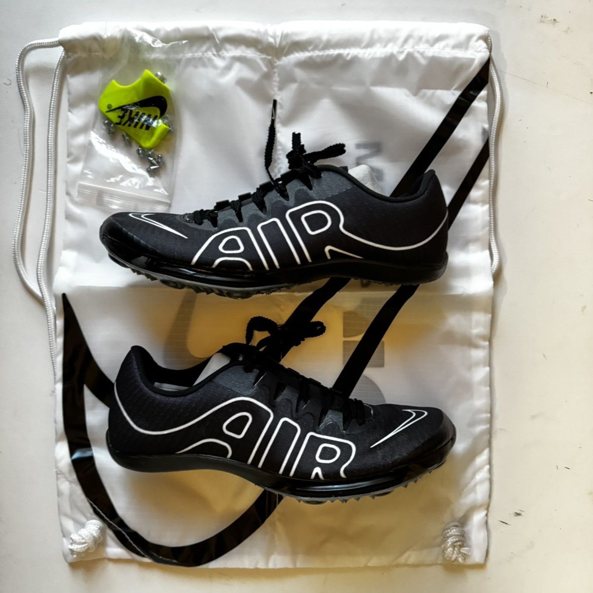 Nike Nike Air Zoom Maxfly More Uptempo Black White men spike sz 8 Size US 8 / EU 41 - 1 Thumbnail