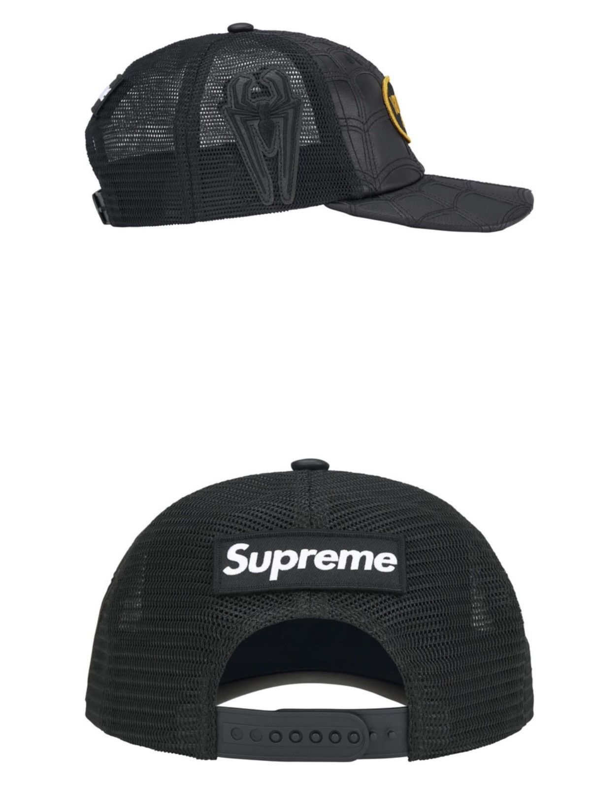 Supreme × Vanson Leathers Supreme Vanson Leathers SpiderMan Mesh Back 5-Panel Hat Size ONE SIZE - 19 Thumbnail
