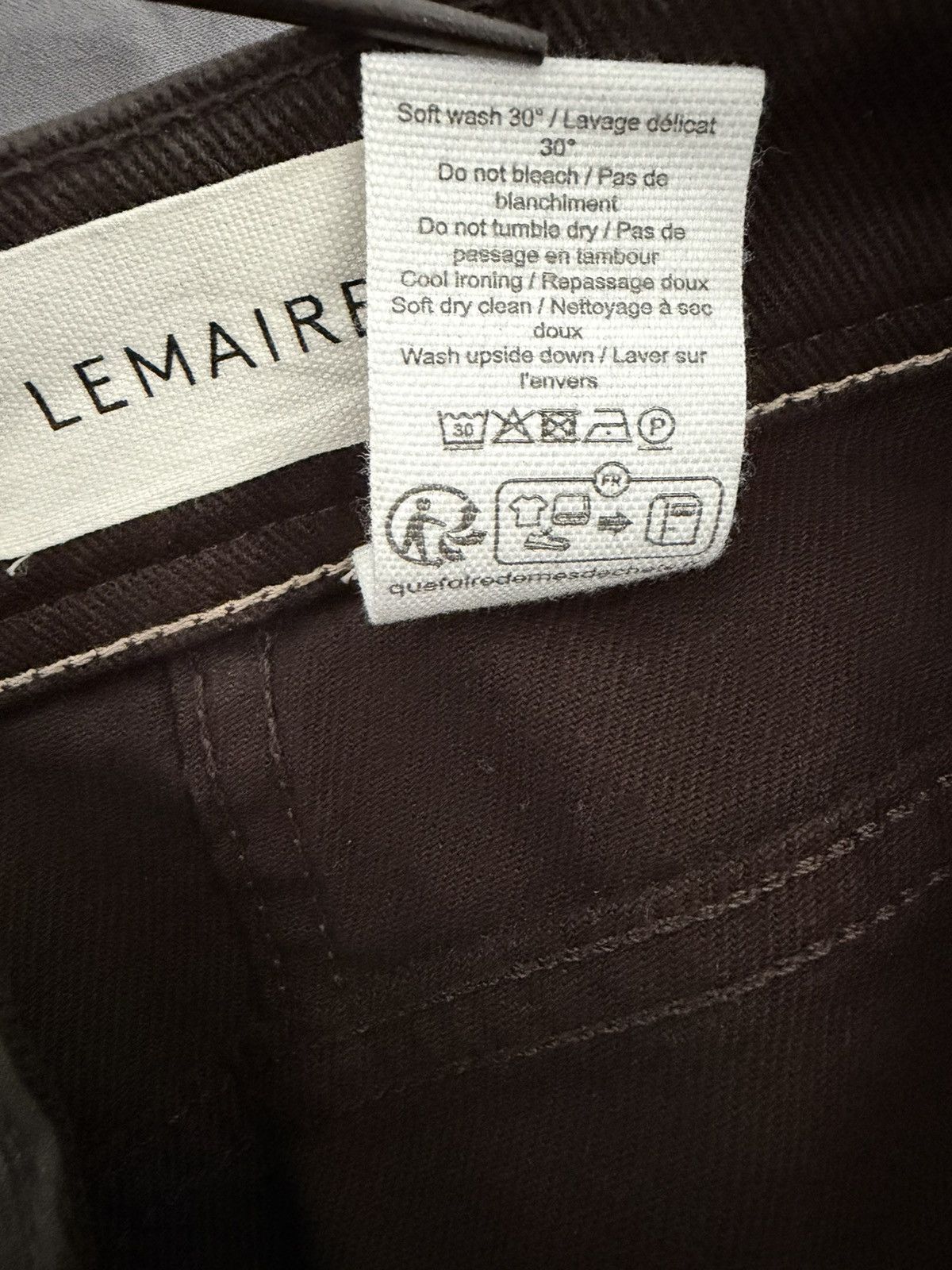Lemaire Lemaire Barrel Workwear Pant Size US 33 - 4 Thumbnail