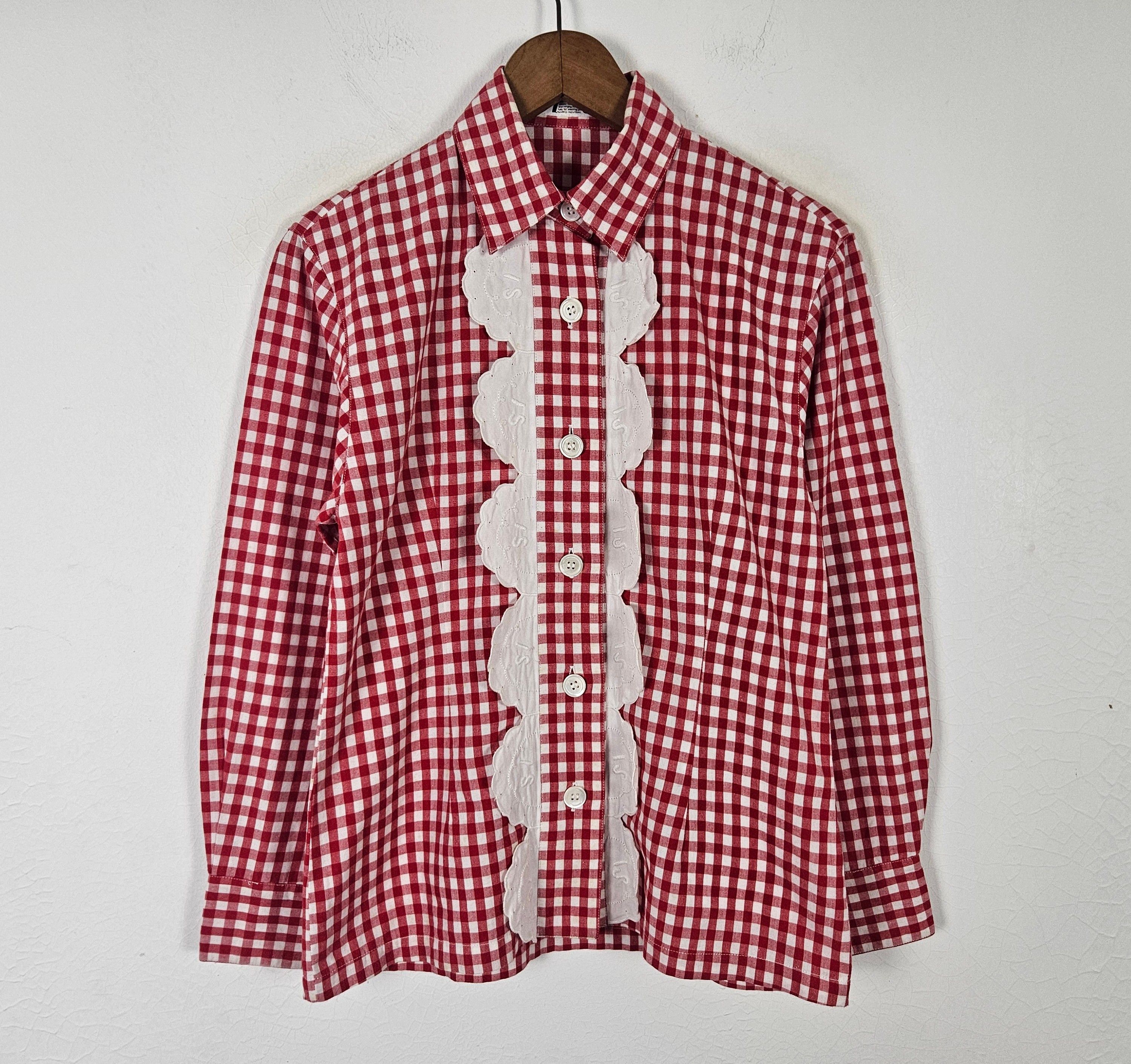 Issey Miyake Issey Miyake Tsumori Chisato checkered casual shirt Size US S / EU 44-46 / 1 - 3 Thumbnail