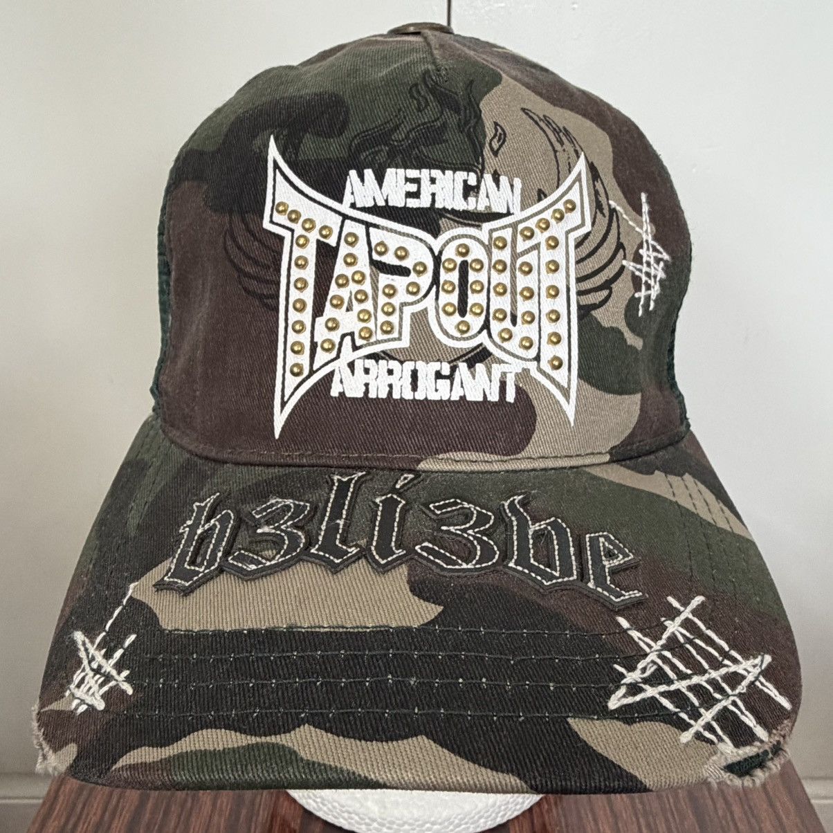 Tapout TAPOUT MMA AMERICAN ARROGANT CAMO TRUCKER HAT CAP SNAPBACK 🆕 Size ONE SIZE - 2 Thumbnail