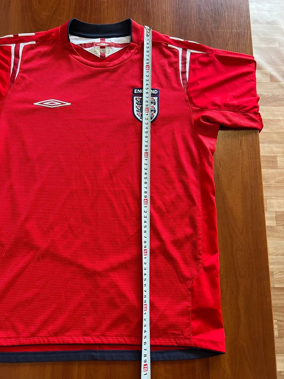 Umbro 2004/06 ENGLAND TEAM AWAY SOCCER JERSEY FOOTBALL SHIRT UMBRO Size US S / EU 44-46 / 1 - 17 Thumbnail