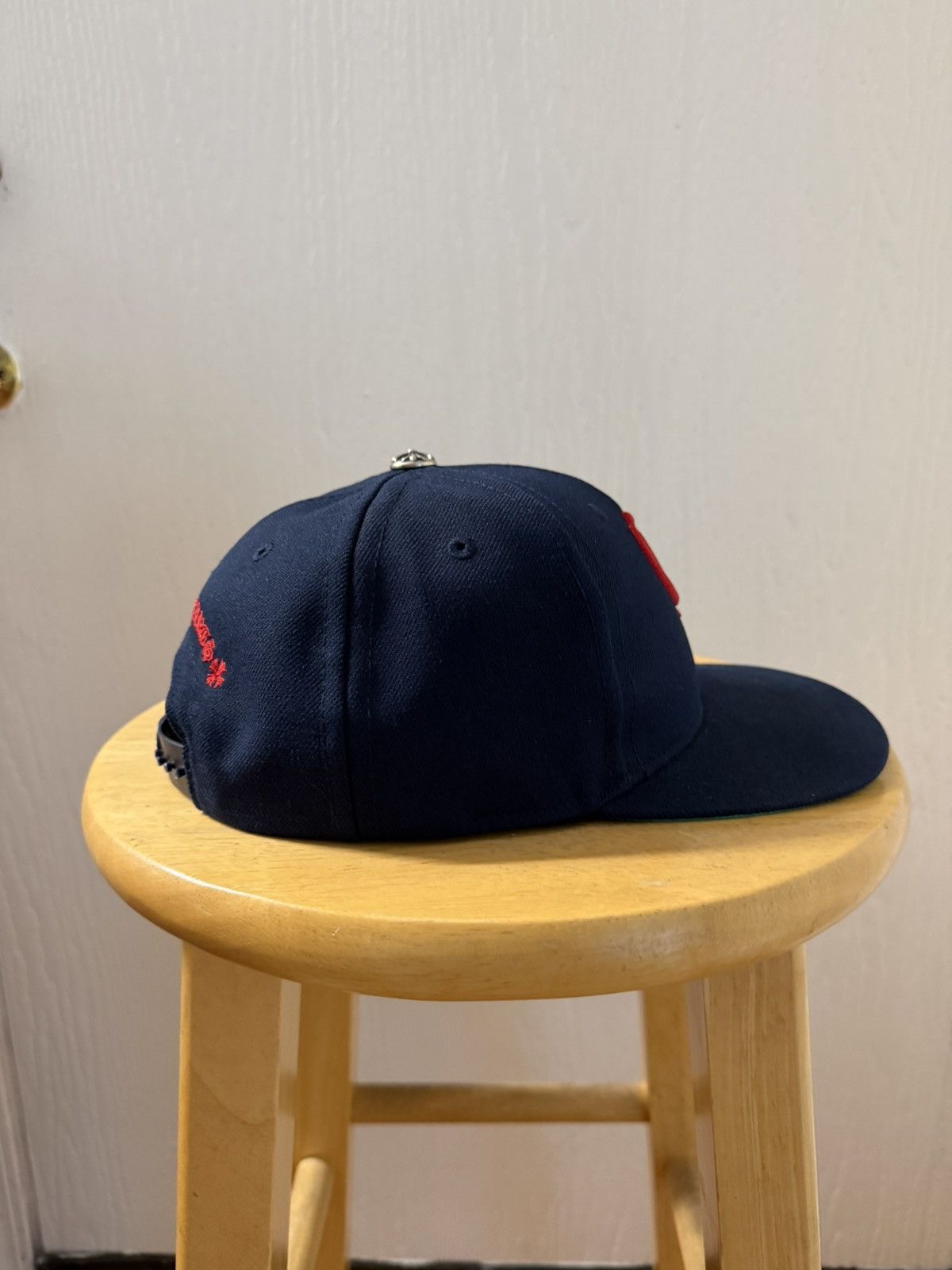 Chrome Hearts Chrome Hearts Baseball Cap Navy Size ONE SIZE - 5 Thumbnail