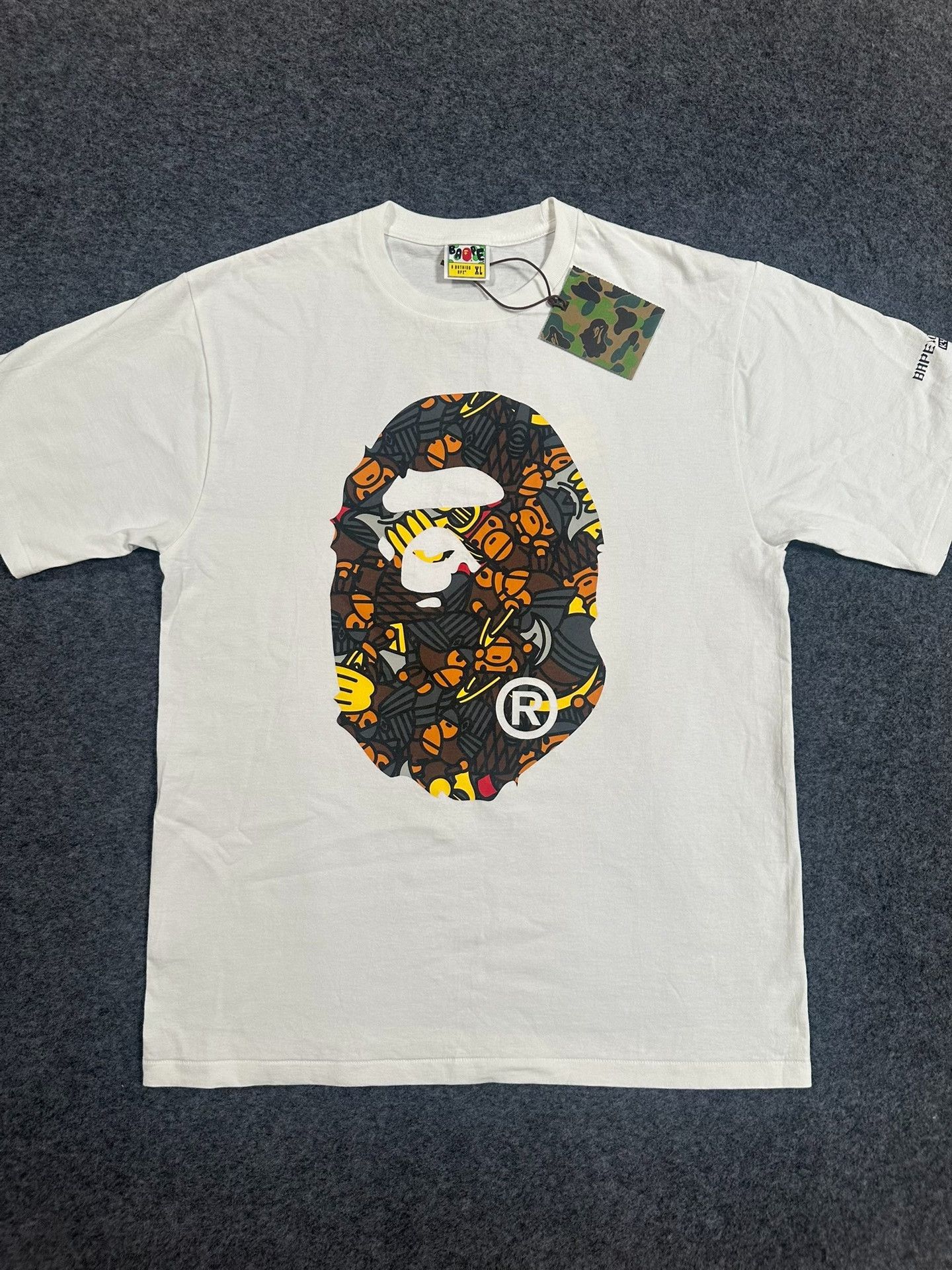 Bape Bape Kyoto Multi Shark T-Shirt Size US XL / EU 56 / 4 - 1 Thumbnail