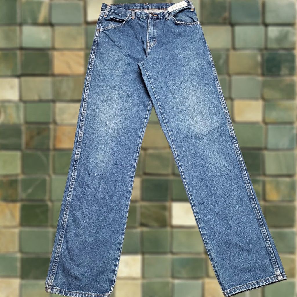 Dickies Dickies Jeans Mens 32x35 Blue Denim Straight Leg Workwear Casual Comfort Pants Size US 32 / EU 48 - 1 Thumbnail