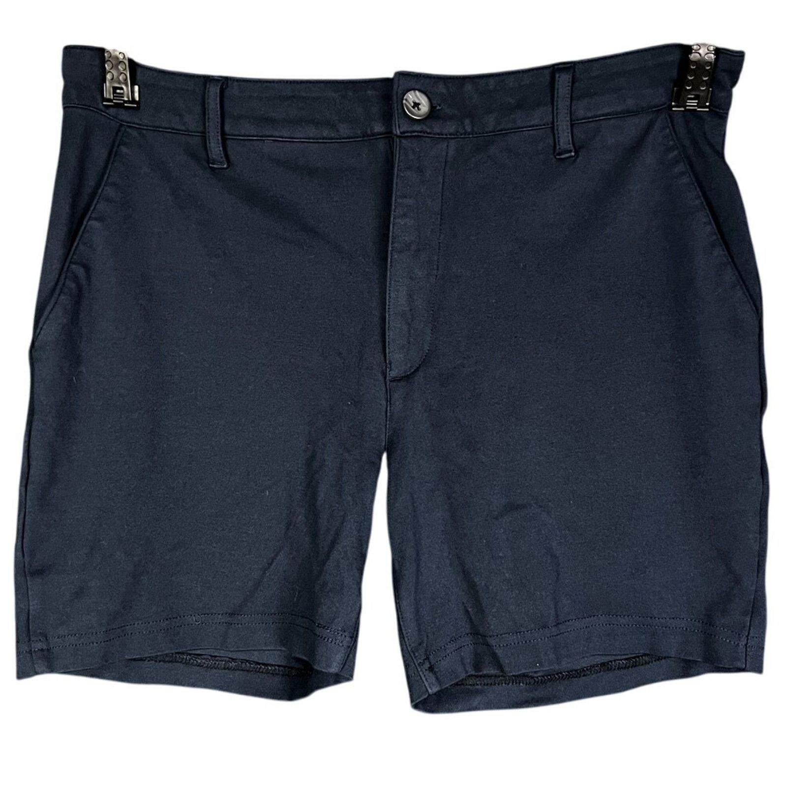 Other True Classic Men's 34 Dark Navy Blue 5.5" Casual Shorts Size US 34 / EU 50 - 4 Thumbnail
