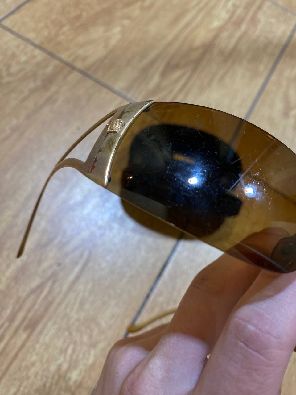Versace Vintage Versace Y2K Sunglasses + Case Size ONE SIZE - 7 Thumbnail