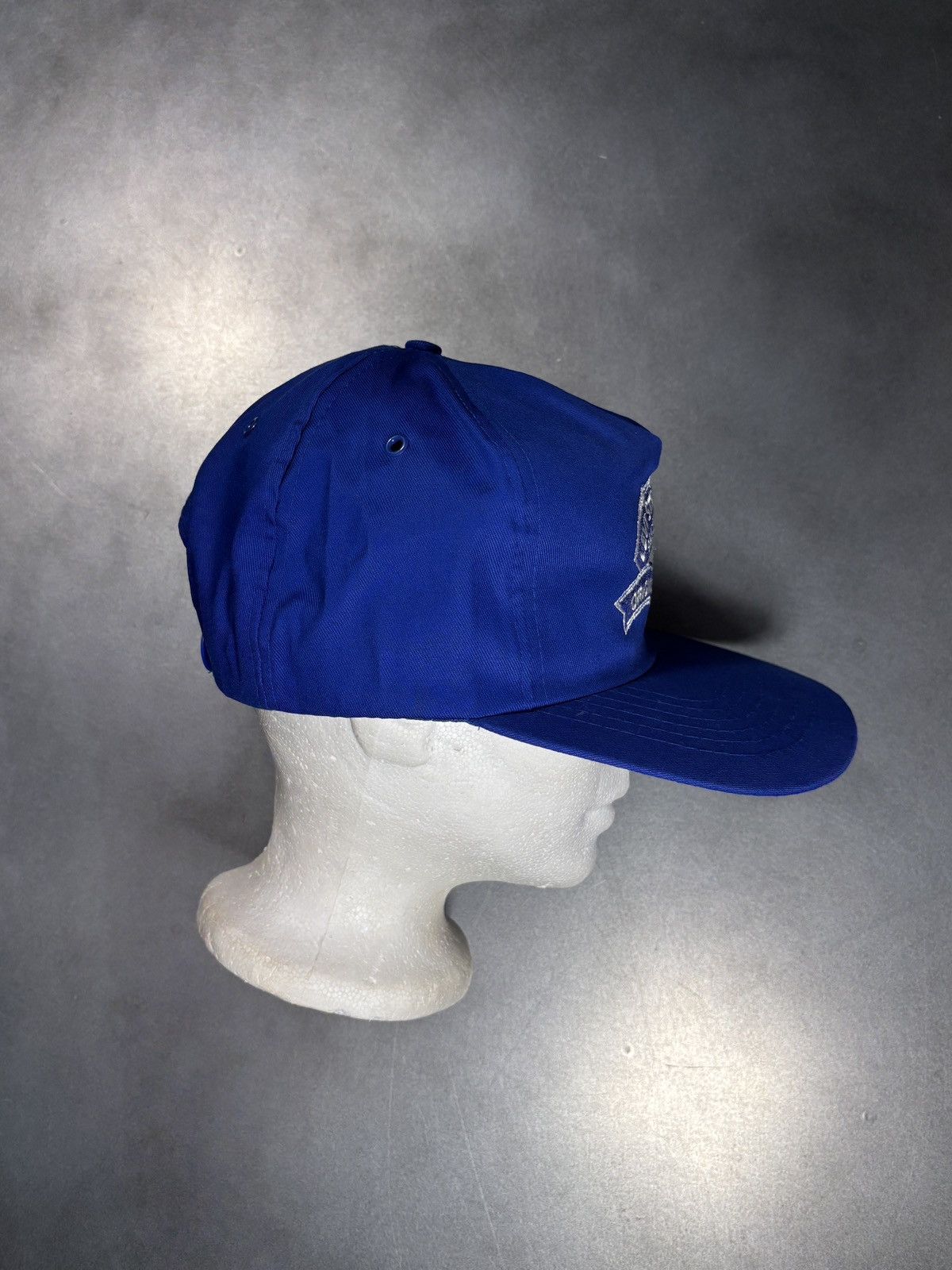 Levi's Vintage Levi's Baseball Hat Blue Snapback 1980s 1990s Jeans Size ONE SIZE - 8 Thumbnail