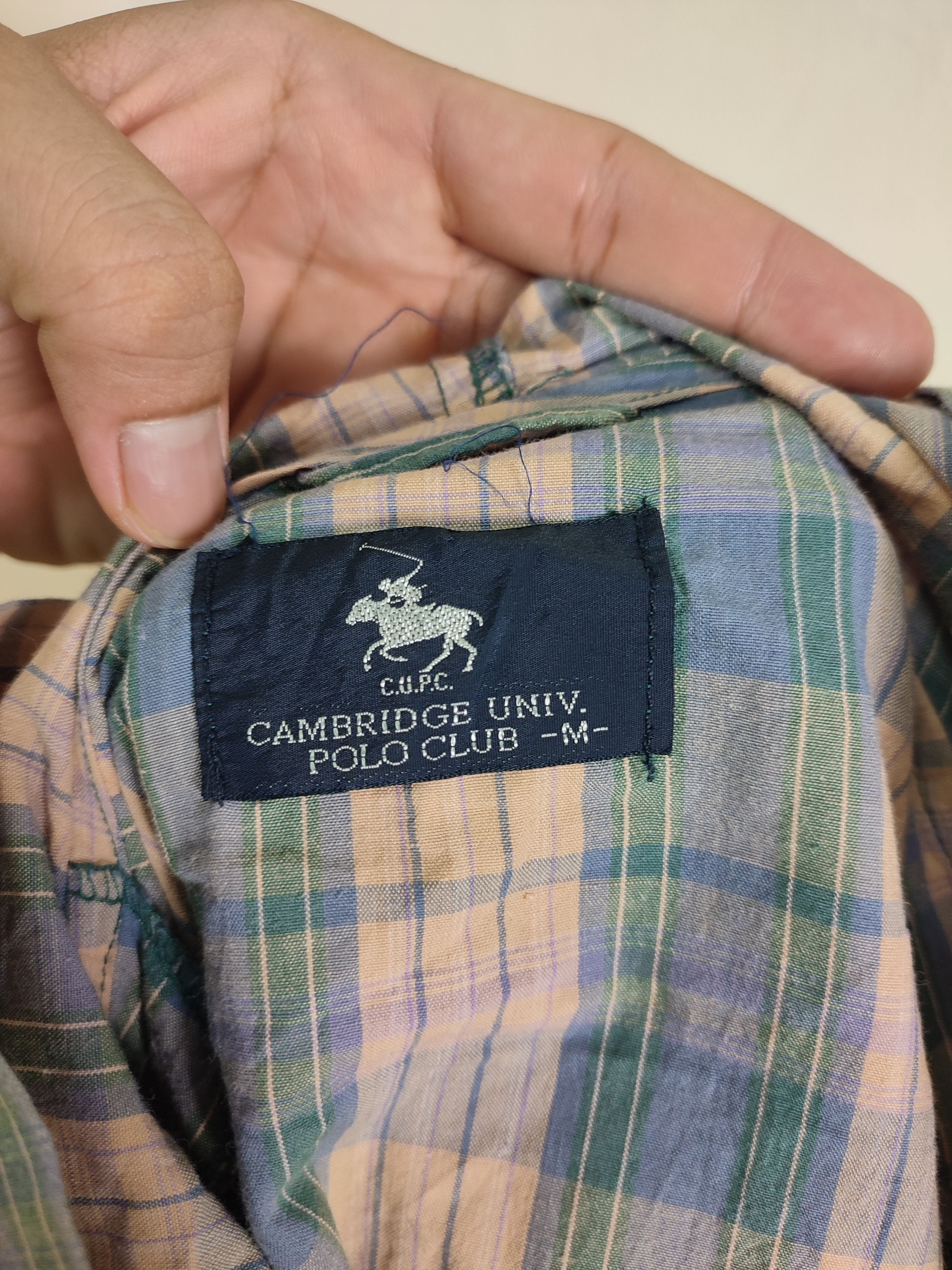 Polo Ralph Lauren Polo Ralph Lauren Cambridge Checked Hoodies Size US M / EU 48-50 / 2 - 10 Thumbnail