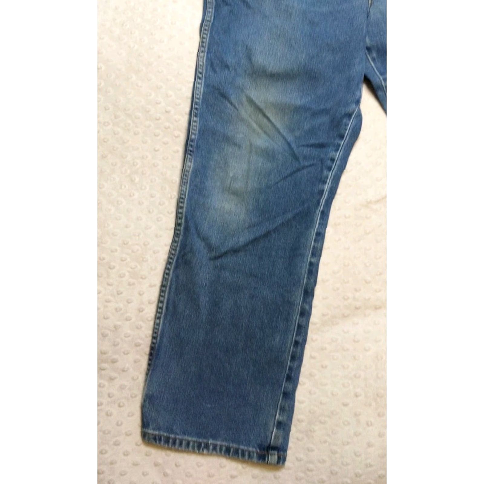 Vintage Cinch Rocky Mtn Jeans Western Blue Regular 38X30 Denim 5-Pocket Jeans Men's Size 38 Medium Wash Jeans Size US 38 / EU 54 - 3 Thumbnail