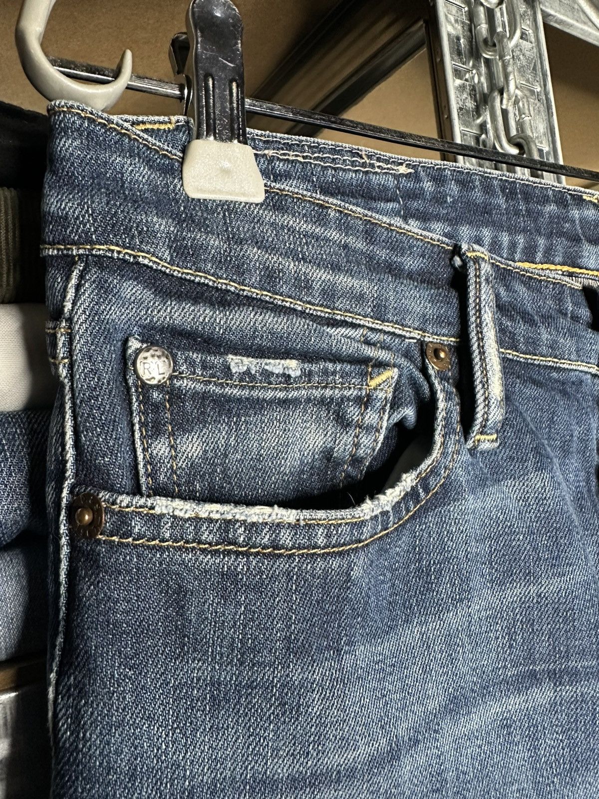 Denim & Supply Ralph Lauren Denim Supply Ralph Lauren Slim Boot Denim Jeans Size 29/32 Size 29" - 15 Thumbnail
