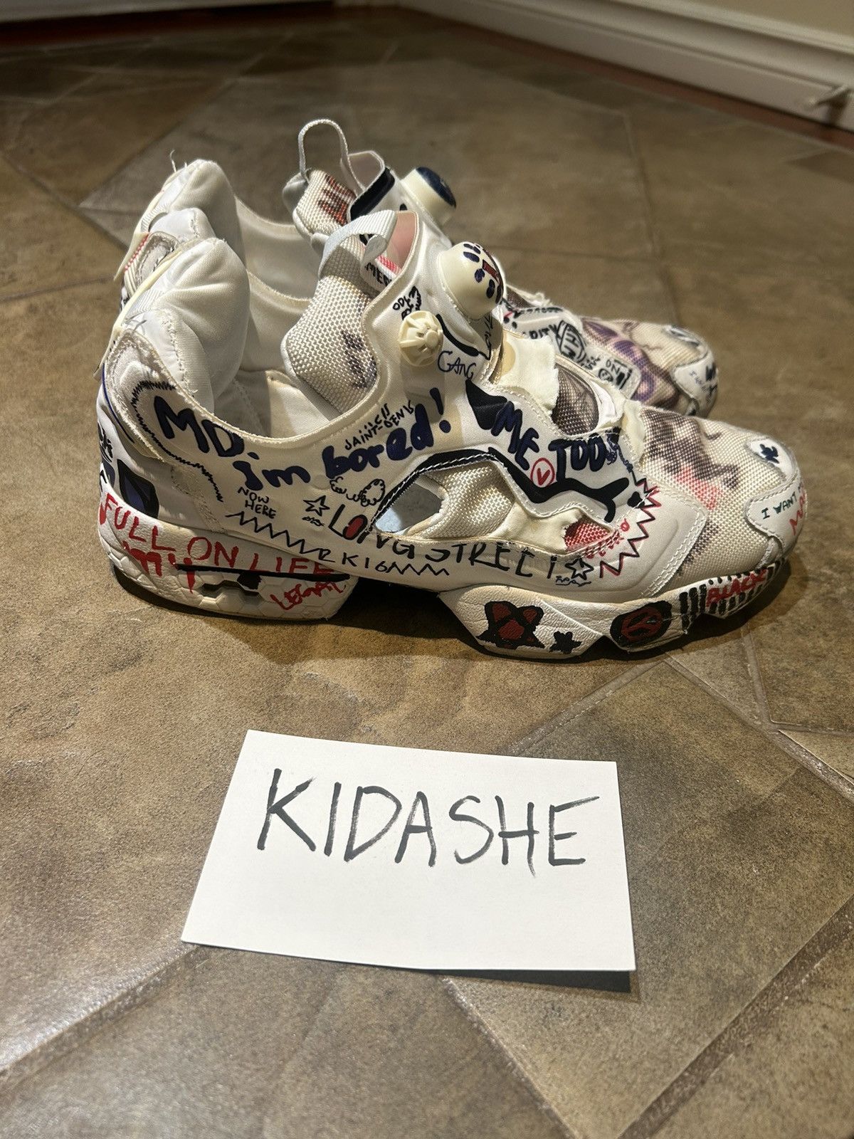 Reebok x vetements instapump fury on sale