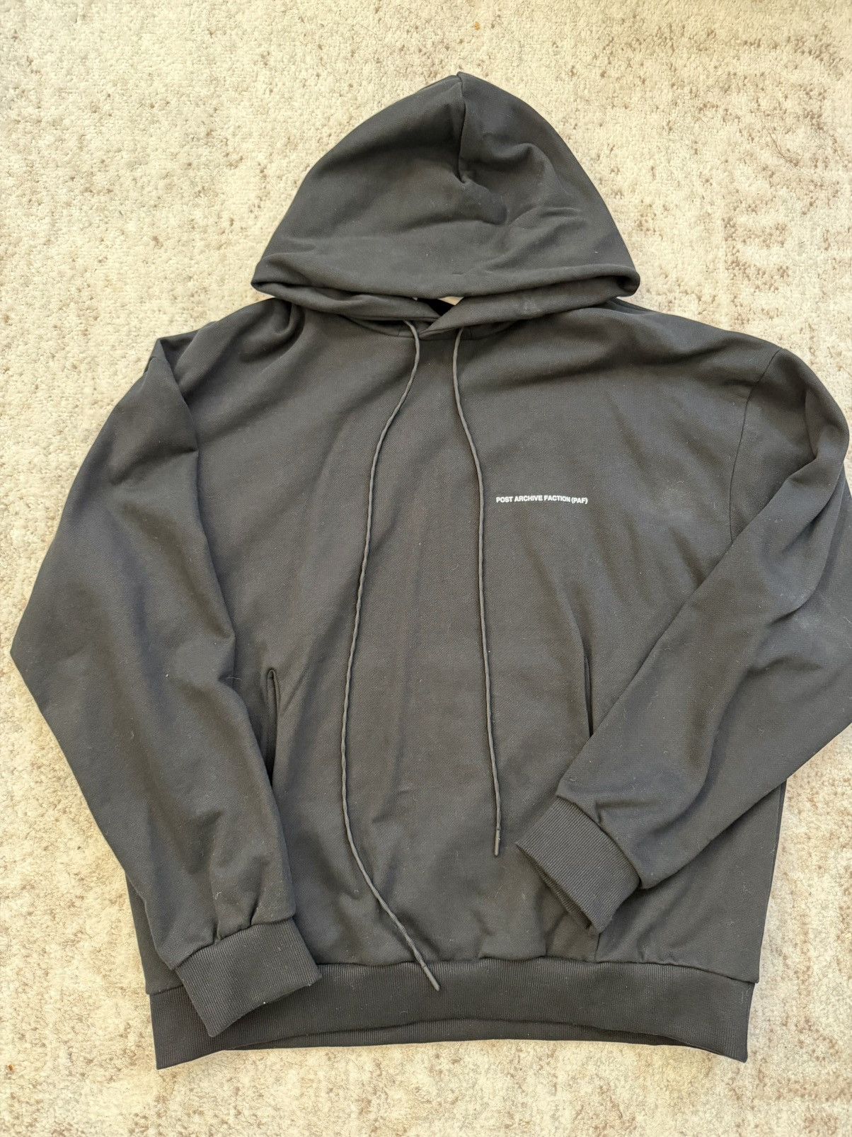 POST ARCHIVE FACTION (PAF) PAF 8.0 Hoodie Black Sz M Size US M / EU 48-50 / 2 - 1 Thumbnail
