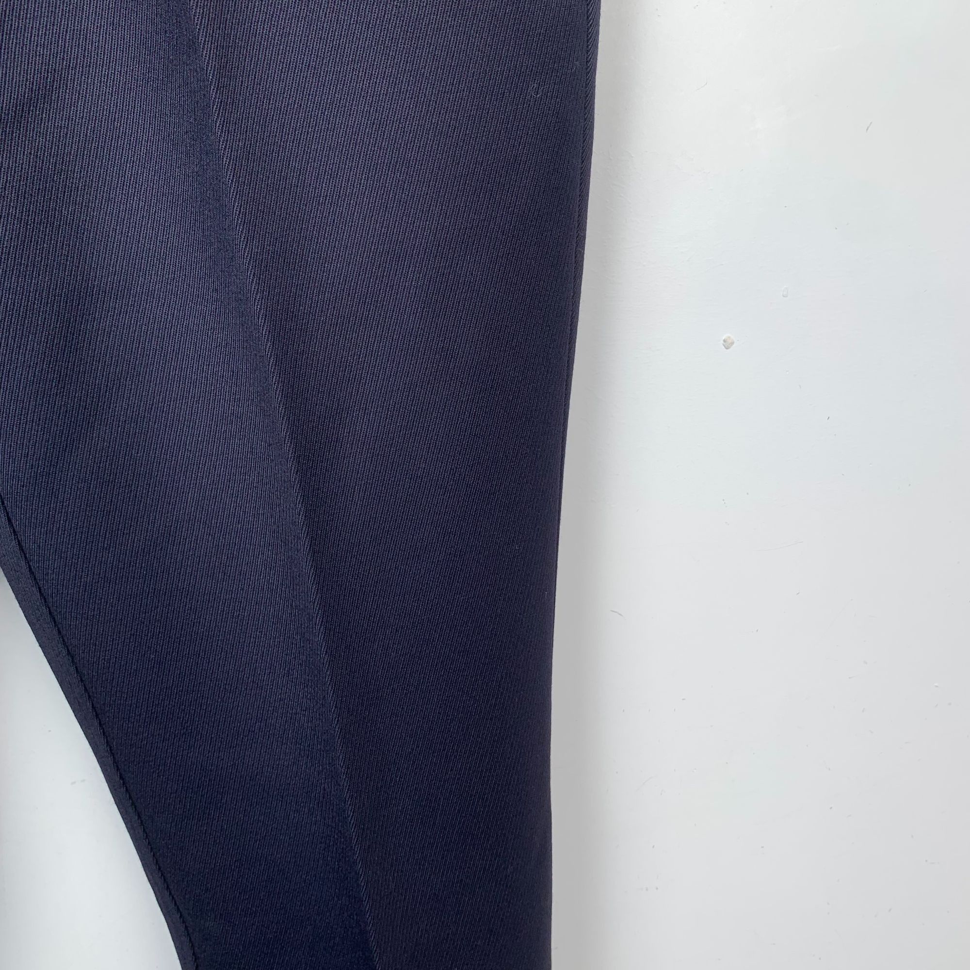 Thom Browne Thom Browne Navy Wool Casual Suit Pants (Size XS) Size US 27 - 6 Thumbnail