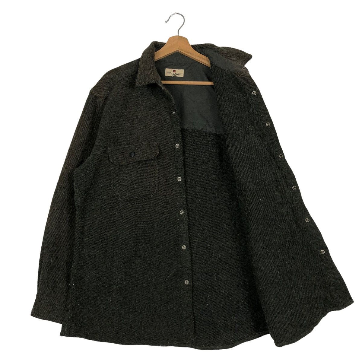 Japanese Brand × Woolrich Woolen Mills 🔥90’s VINTAGE WOOL SHIRT WORK JACKET WOOLRICH JAPAN Size US M / EU 48-50 / 2 - 6 Thumbnail