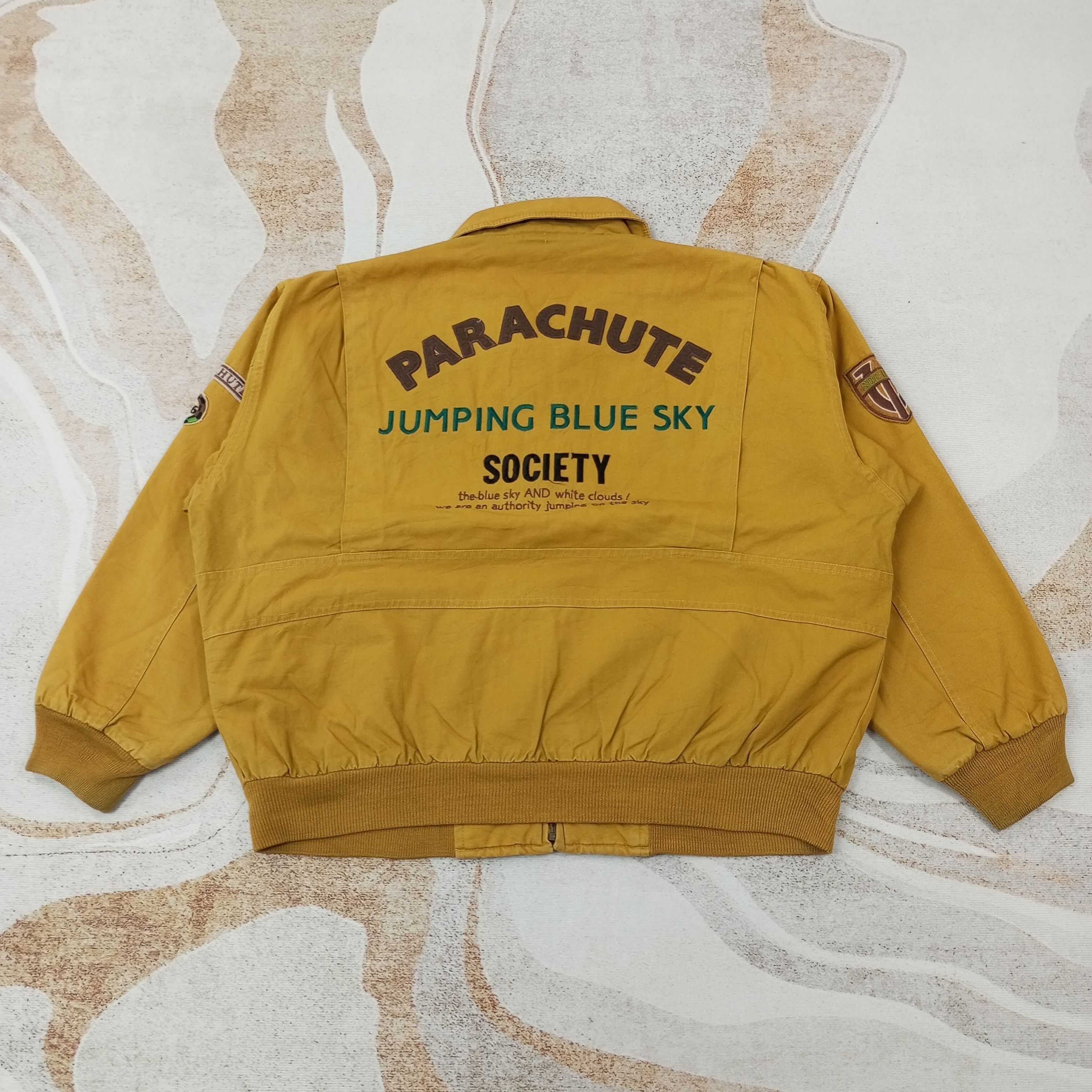 Vintage US Air Force Parachute Jacket c232n26 Size US XL / EU 56 / 4 - 1 Thumbnail