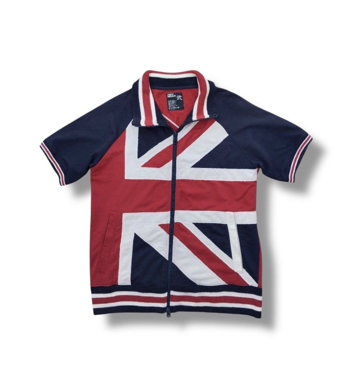 PPFM Ppfm UK Flag Double Zipper Sweatshirt Size US M / EU 48-50 / 2 - 1 Thumbnail