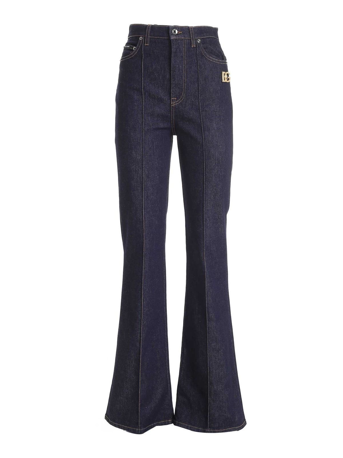 Dolce & Gabbana o1y0825 Denim Pant in Blue Size 27" / US 4 / IT 40 - 1 Thumbnail