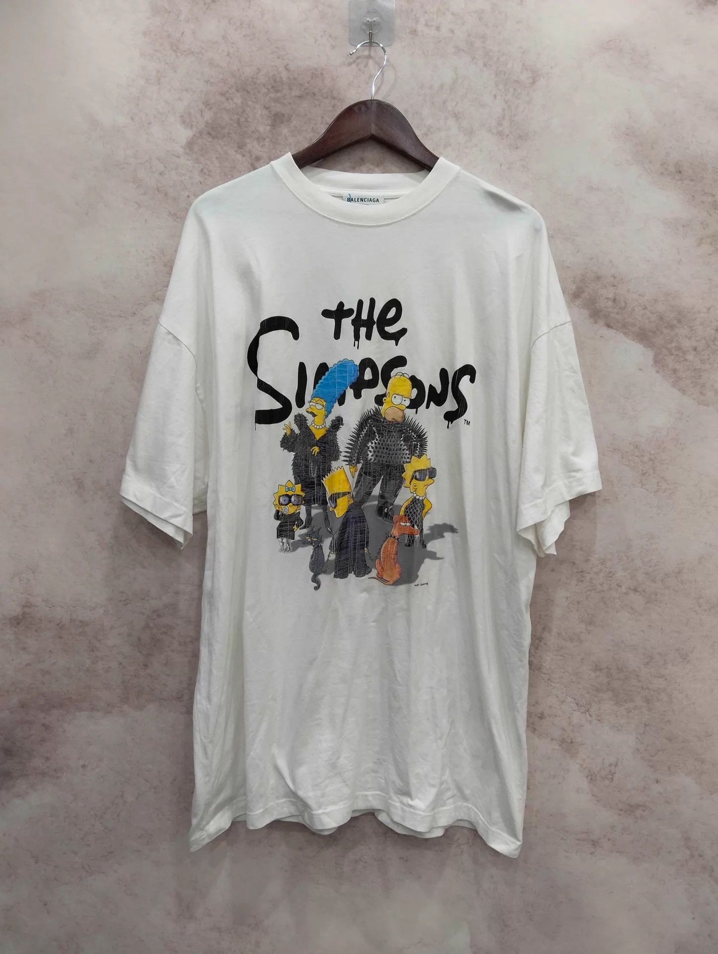 Balenciaga Balenciaga Simpson Short Sleeve T-Shirt Size 3 Size US L / EU 52-54 / 3 - 1 Thumbnail