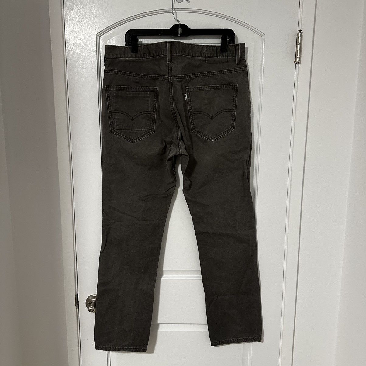 Levi's Levi's 511 Slim Fit Hybrid Chino Trouser Pants, Charcoal, 36 Size US 36 / EU 52 - 3 Thumbnail