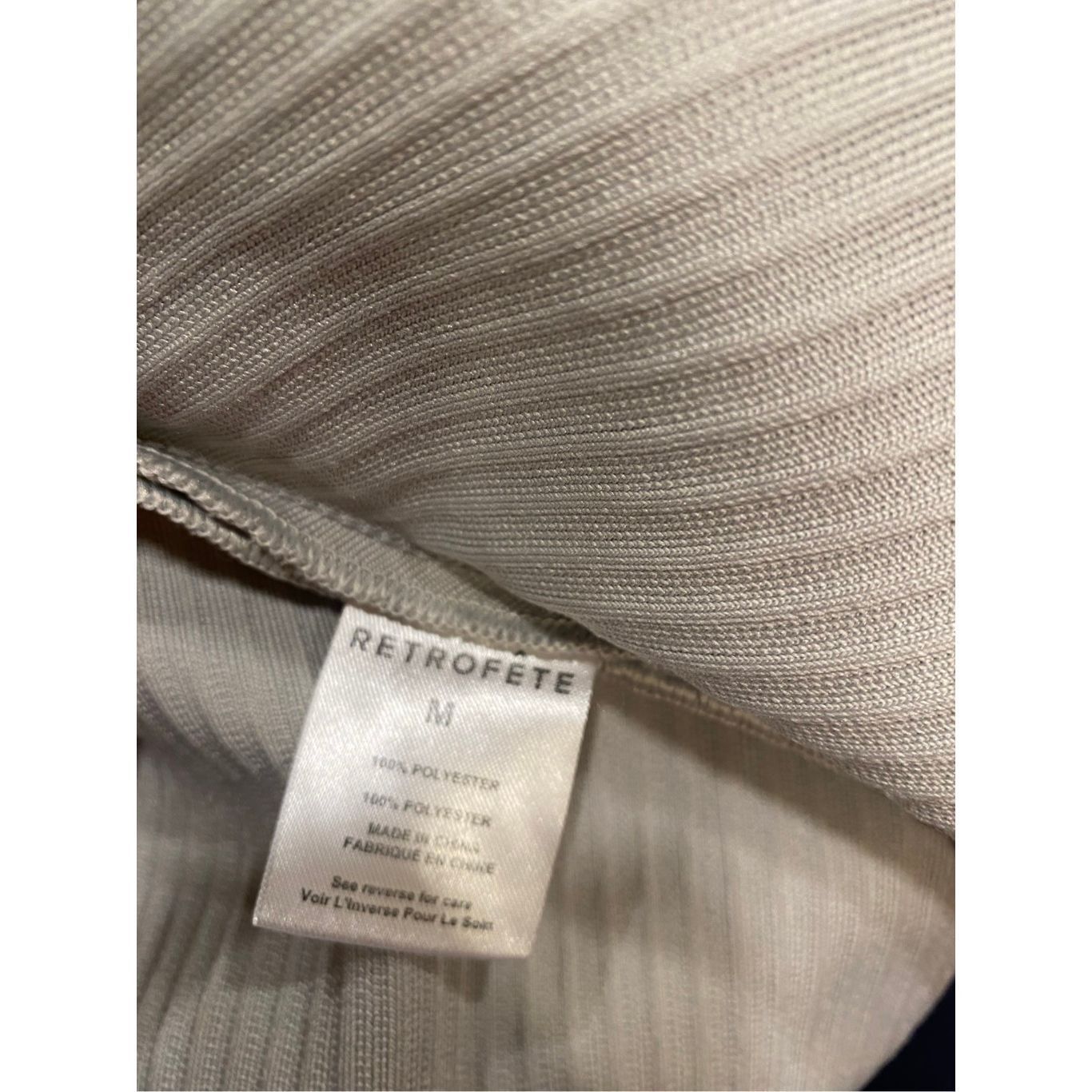 Retrofete RETROFETE Zora Grey Knit Dress with Bustier Size Medium Size M / US 6-8 / IT 42-44 - 6 Thumbnail