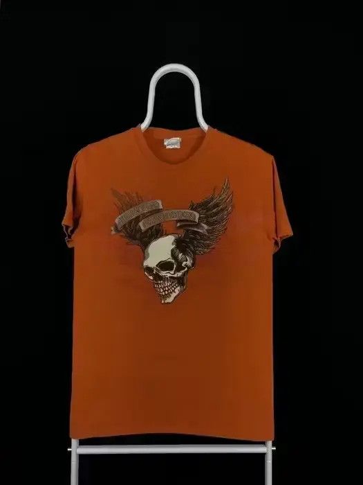 Harley Davidson × Vintage Mens T Shirt Harley Davidson Vintage Big Logo Size S Size US S / EU 44-46 / 1 - 1 Thumbnail