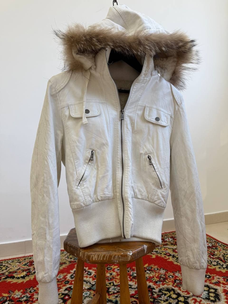 Japanese Brand Avant-Garde Hysteric Glamour Leather Fur Fell Jacket Y2K Size US S / EU 44-46 / 1 - 4 Thumbnail