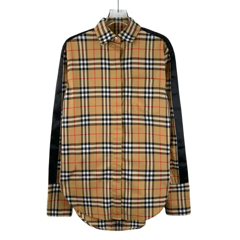 Burberry Burberry Women's Brown Cotton Shirt Size XS / US 0-2 / IT 36-38 - 1 Thumbnail