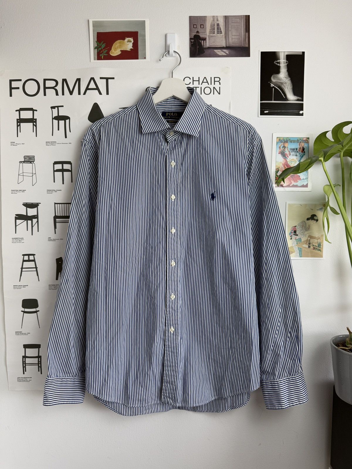 Designer × Polo Ralph Lauren × Ralph Lauren Vintage y2k Polo Ralph Lauren striped longsleeve shirt M 90s Size US L / EU 52-54 / 3 - 1 Thumbnail