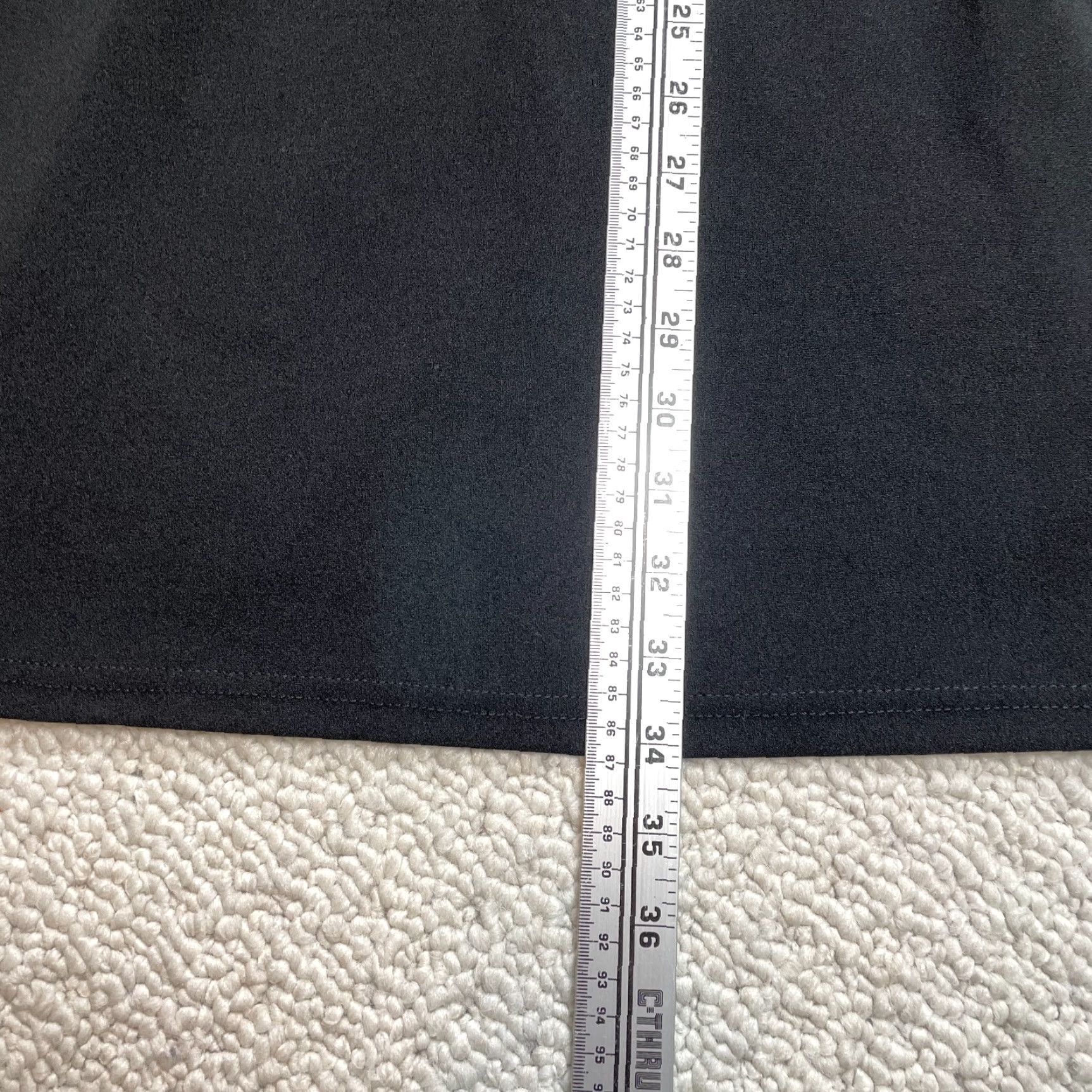 Boohoo VINTAGE Boohoo Dress Shift Womens 14 Black Lace Sheer Sleeveless Zip Round Neck Knee Length Solid / Fall Spring Summer Winter Womens Size XL / US 12-14 / IT 48-50 - 3 Thumbnail