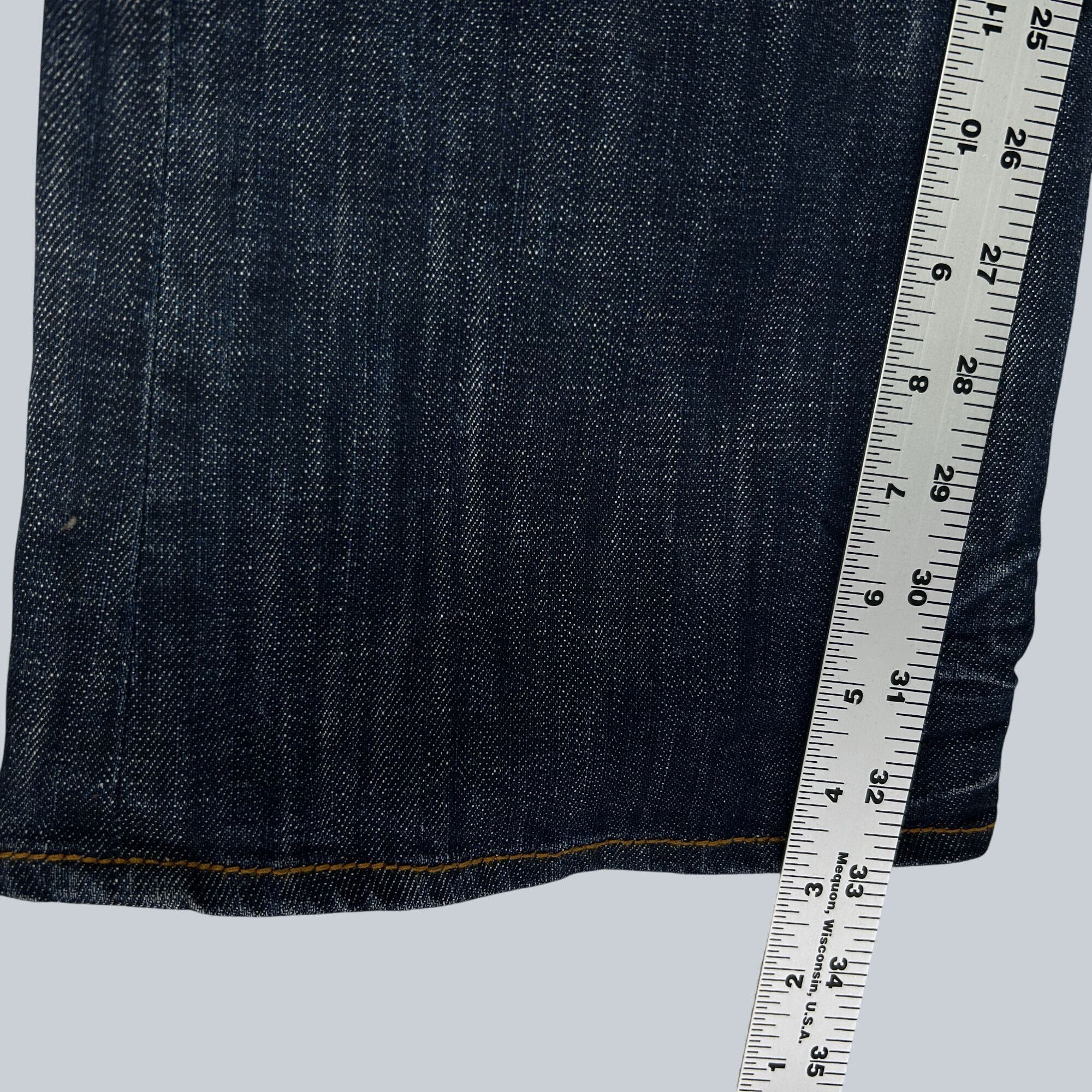 Guess Guess Premium Y2K Vintage Womens Flared Blue Denim Jeans 31 Size 31" - 7 Thumbnail